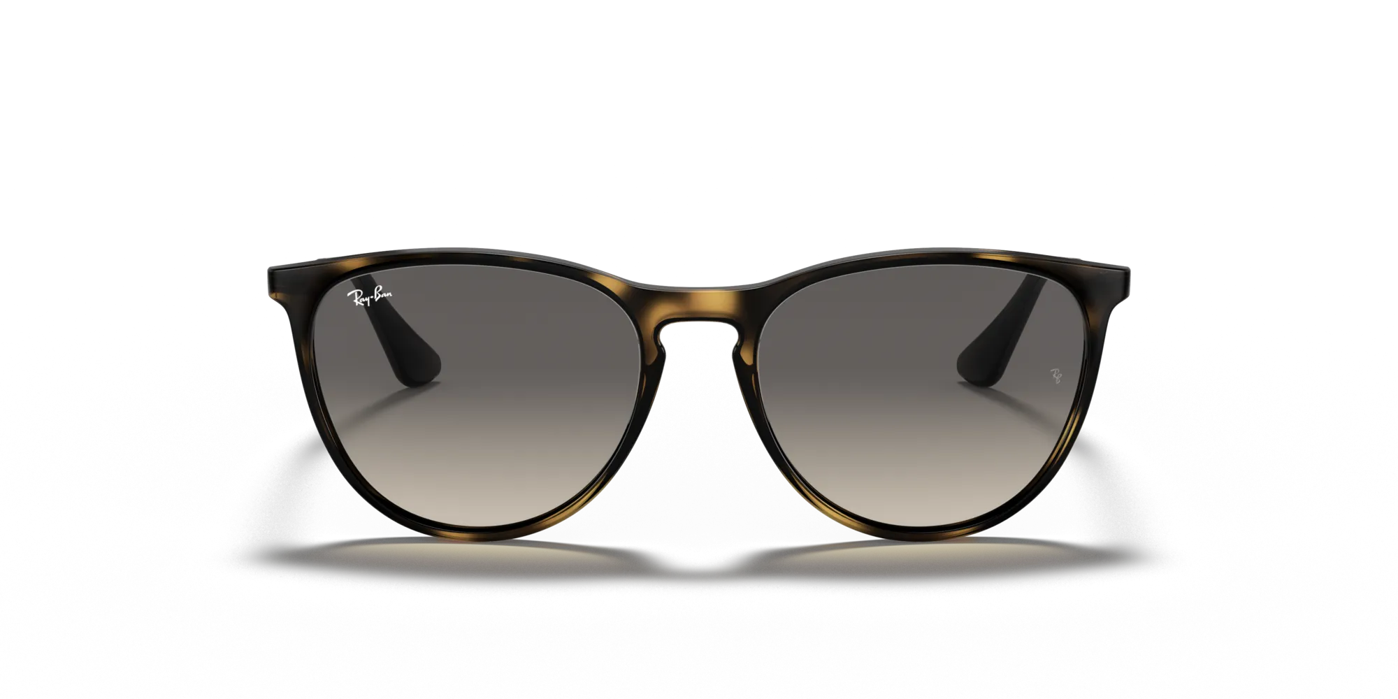 Ray - Ban RJ9060S JUNIOR ERIKA 704911 Occhiali da sole bambino Iniettato Tartaruga Grigio Pantos Normale - immagine 3