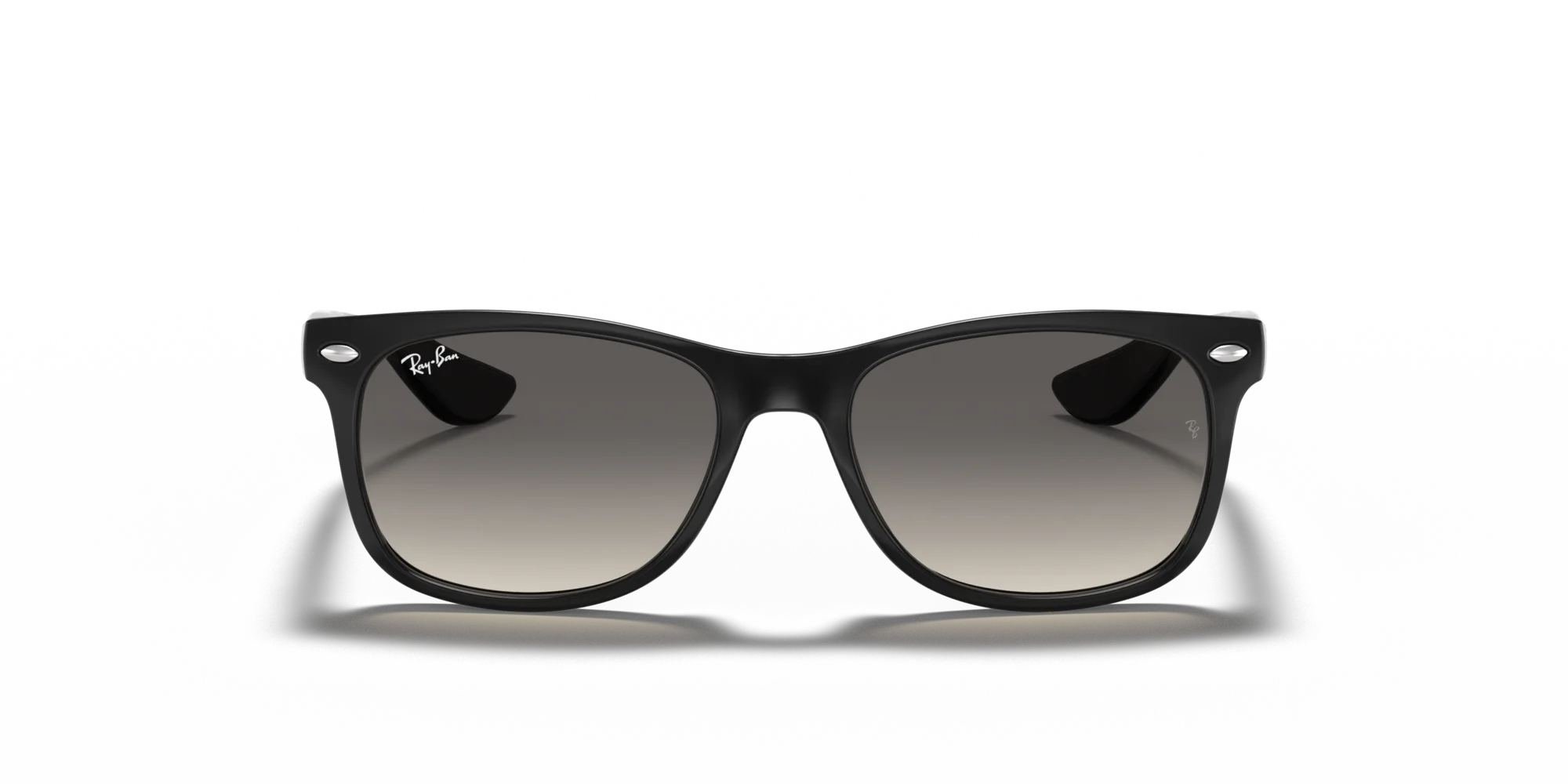 Ray - Ban RJ9052S JUNIOR NEW WAYFARER 100/11 Occhiali da sole bambino Nylon Nero Grigio Squadrata Normale - immagine 3