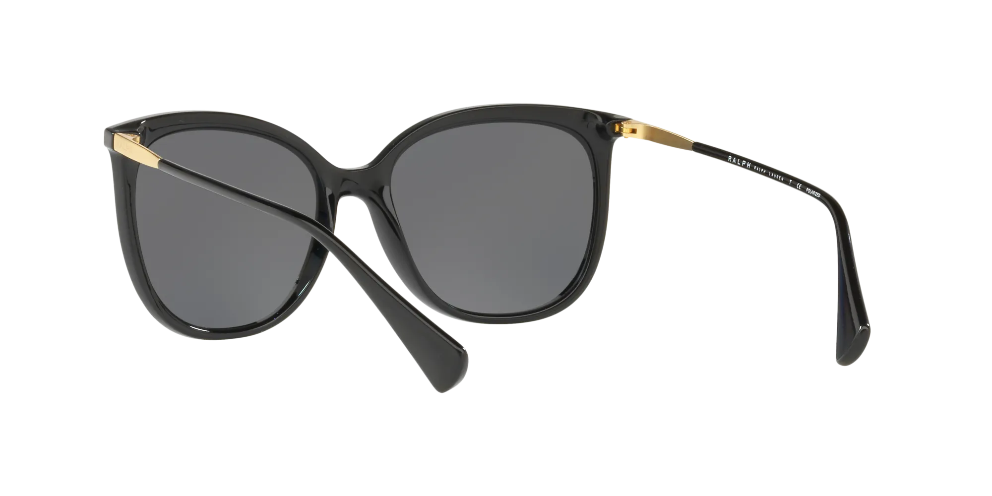 Ralph Lauren RA5248 500181 Occhiali da sole Iniettato Nero Grigio Farfalla Polarizzata - immagine 4