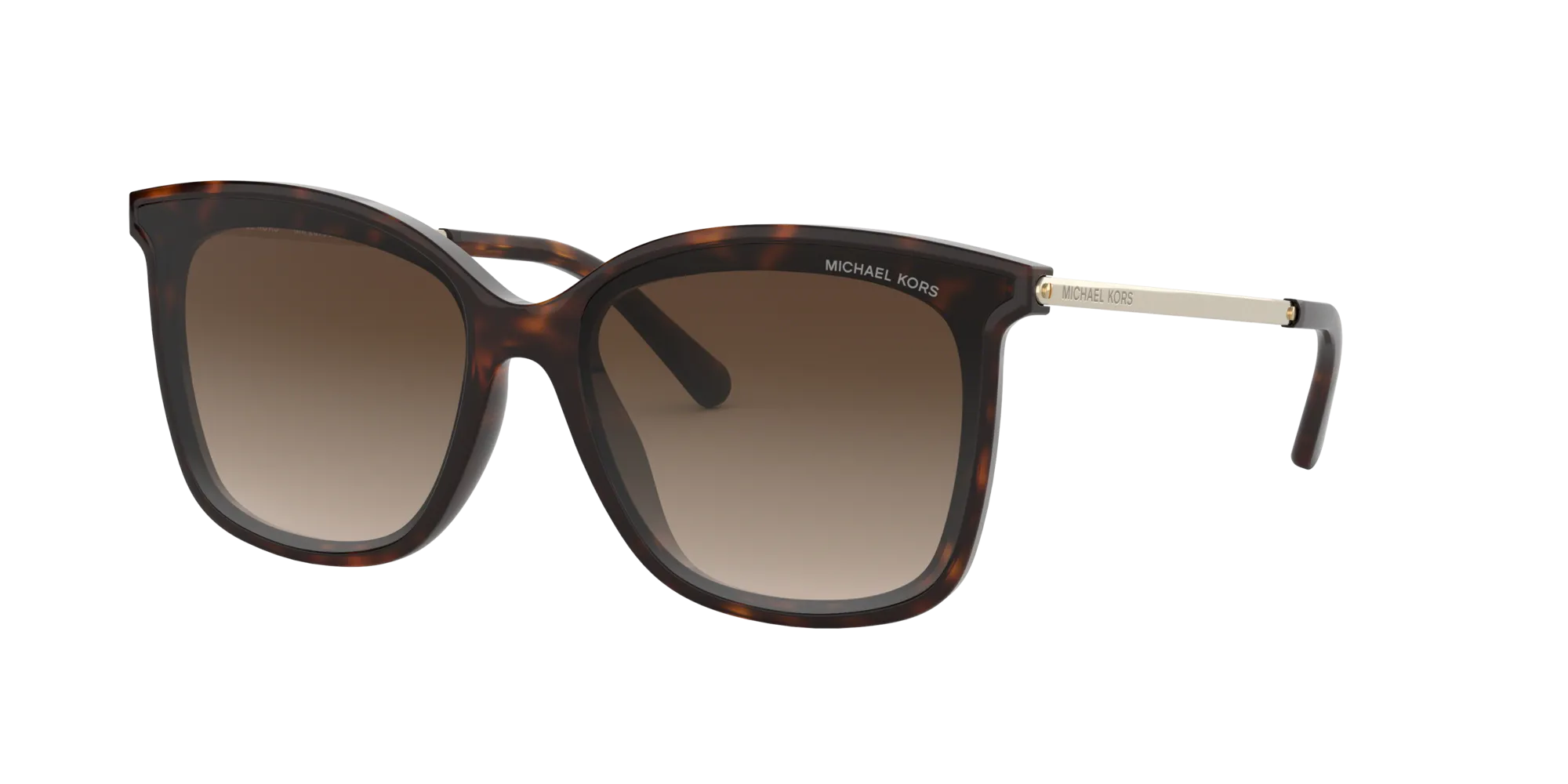 Michael Kors MK2079U ZERMATT 333313 Occhiali da sole Iniettato Tartaruga Squadrata Normale Sfumato - immagine 1