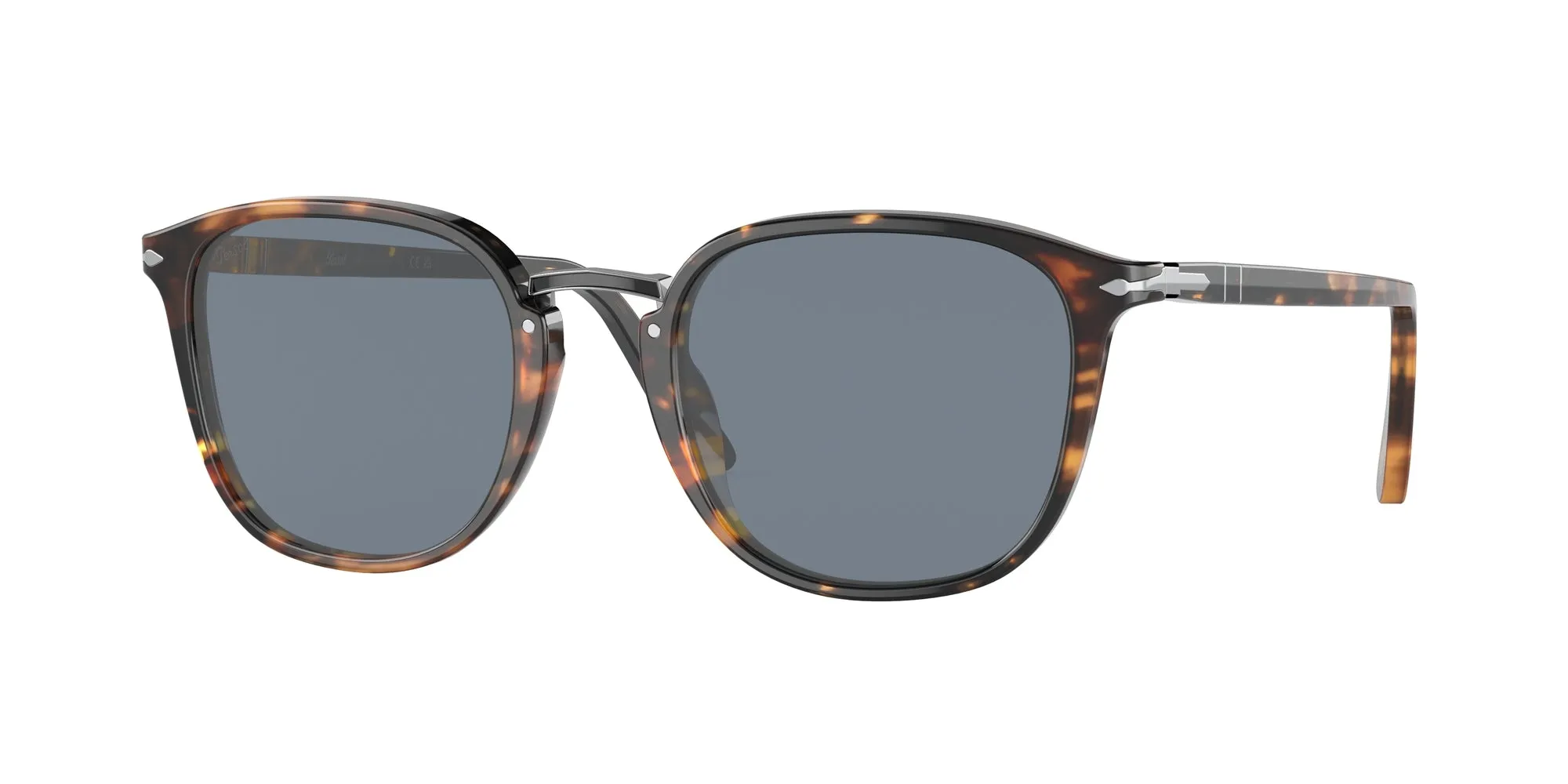 Persol PO3186S 1081R5 Occhiali da sole Plastica Havana Pantos Normale - immagine 1