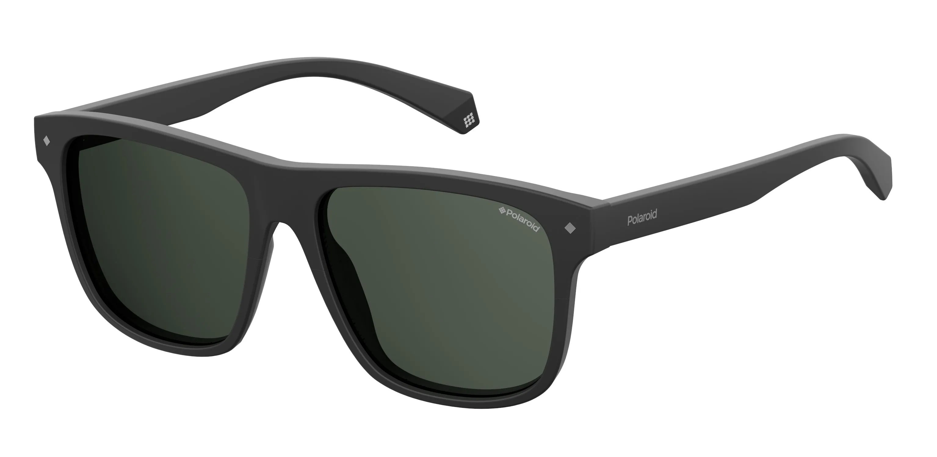 Polaroid PLD 6041/S 807/M9 Occhiali da sole Plastica Nero Squadrata Polarizzata - immagine 1