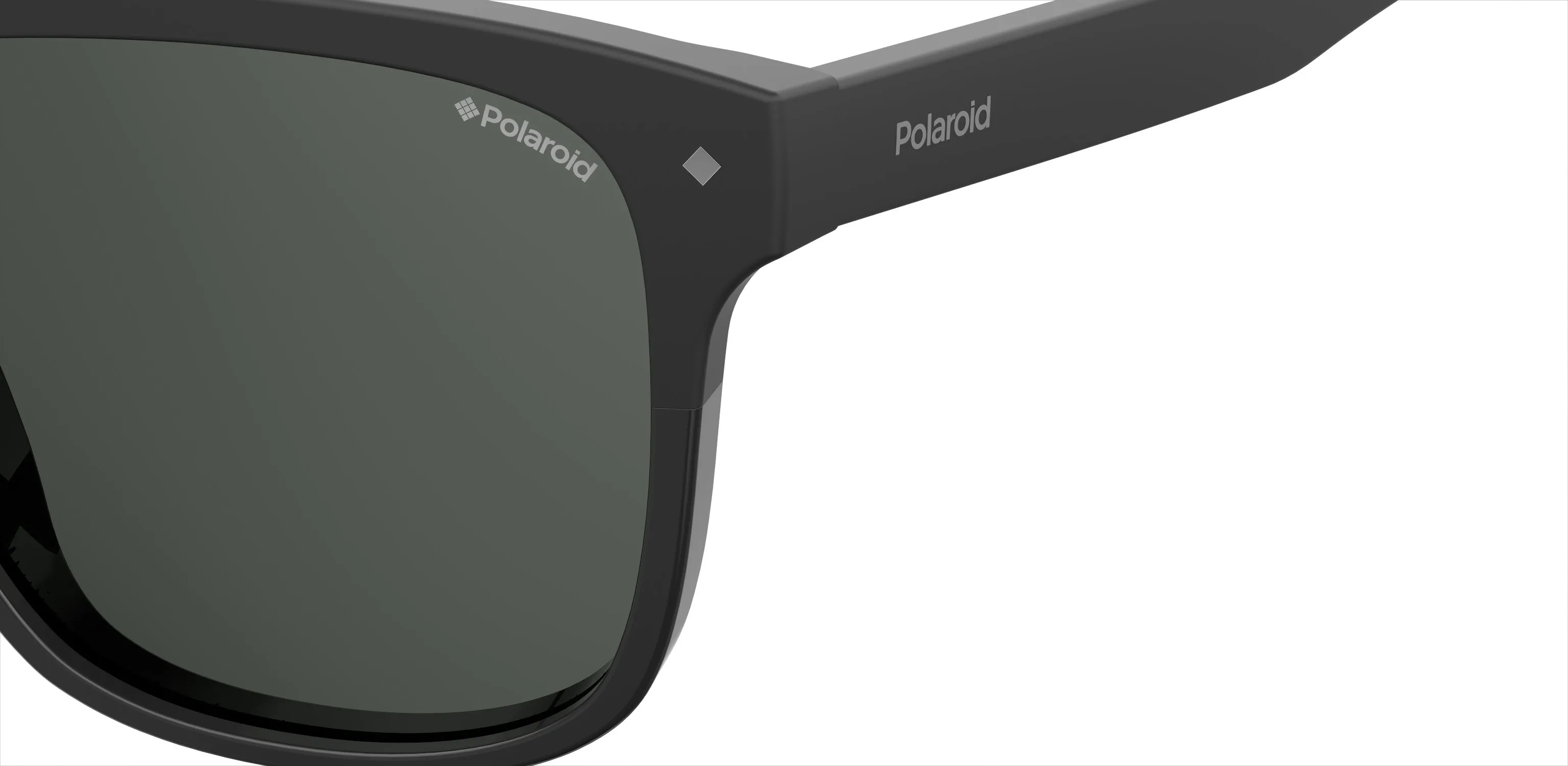 Polaroid PLD 6041/S 807/M9 Occhiali da sole Plastica Nero Squadrata Polarizzata - immagine 3