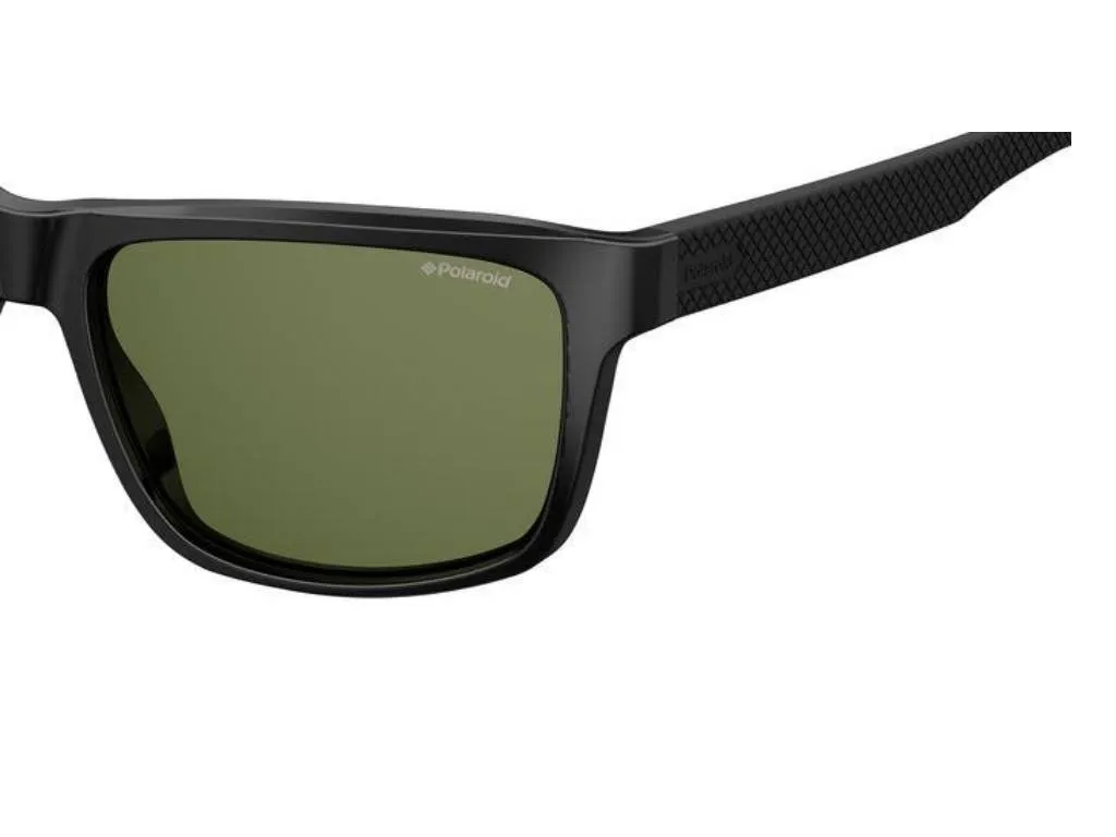 Polaroid PLD 2058/S 003/M9 Occhiali da sole Plastica Nero Grigio Squadrata Polarizzata - immagine 4