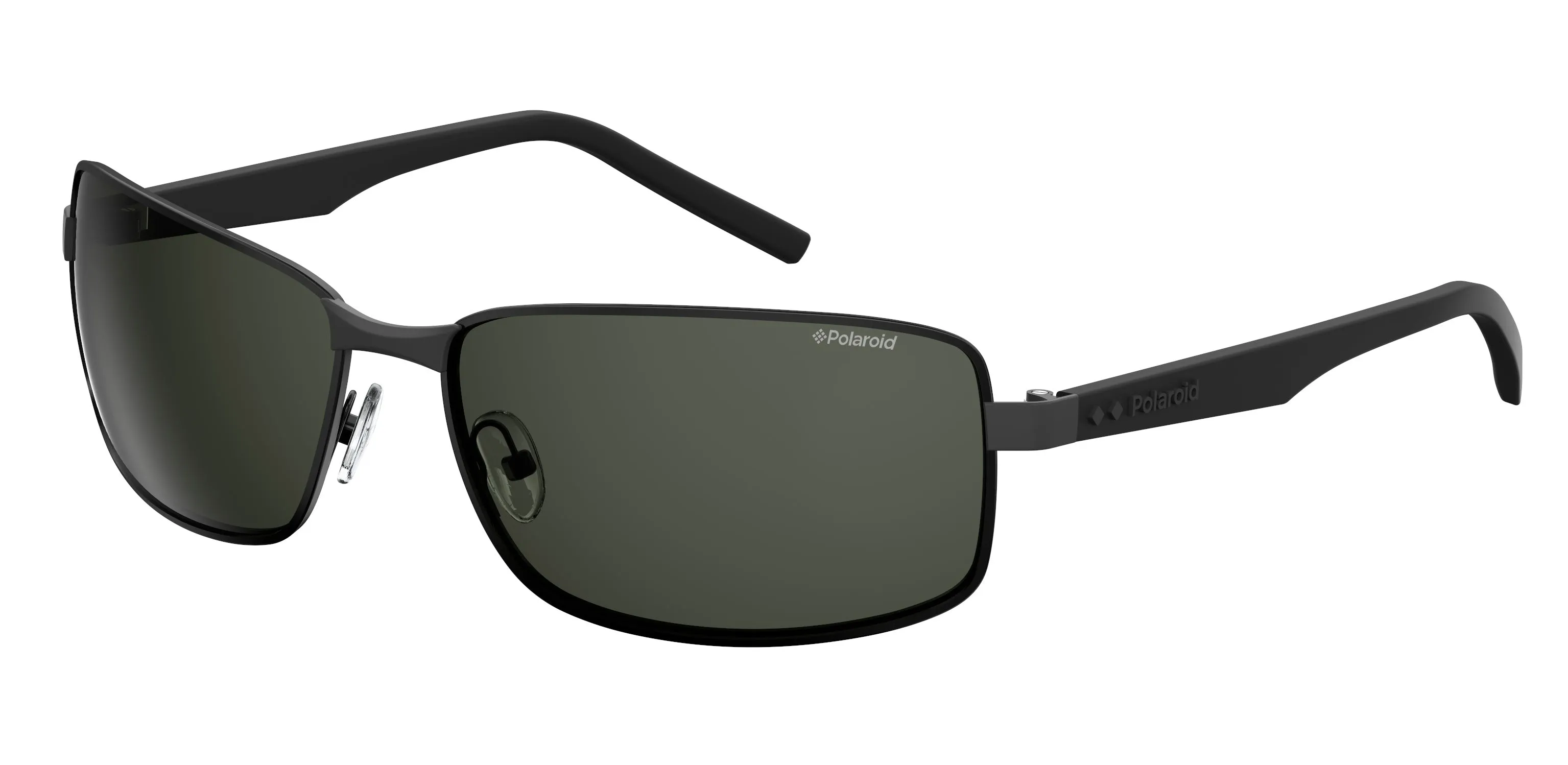 Polaroid PLD 2045/S 807/M9 Occhiali da sole Metallo Nero Grigio Squadrata Polarizzata - immagine 1