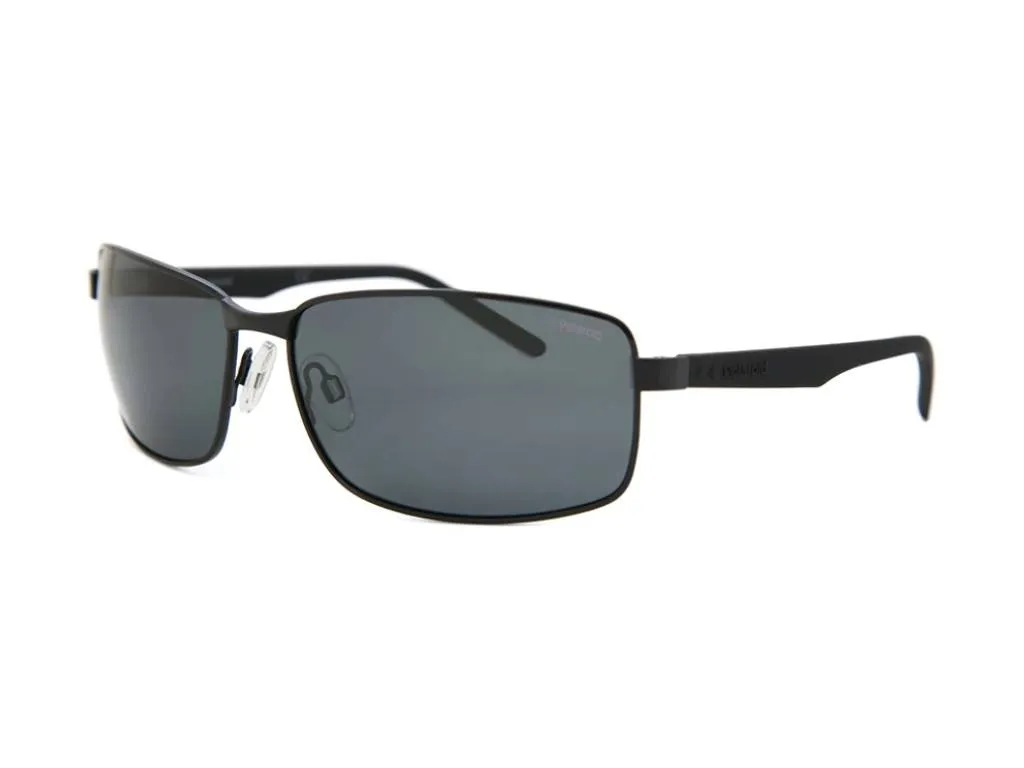 Polaroid PLD 2045/S 807/M9 Occhiali da sole Metallo Nero Grigio Squadrata Polarizzata - immagine 4