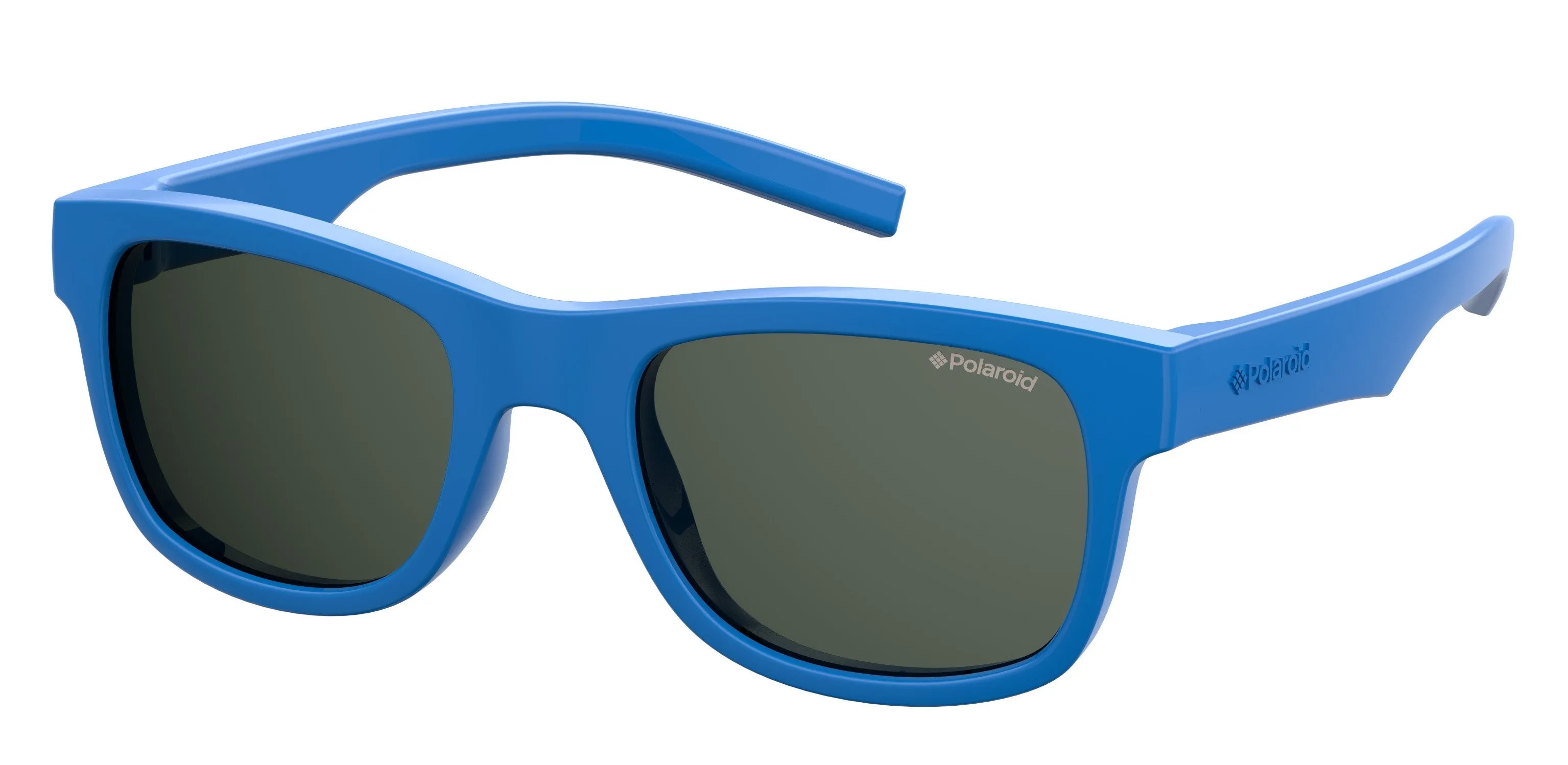 Polaroid PLD 8020/S/SM PJP/M9 Occhiali da sole bambino Plastica Blu Squadrata Polarizzata - immagine 1