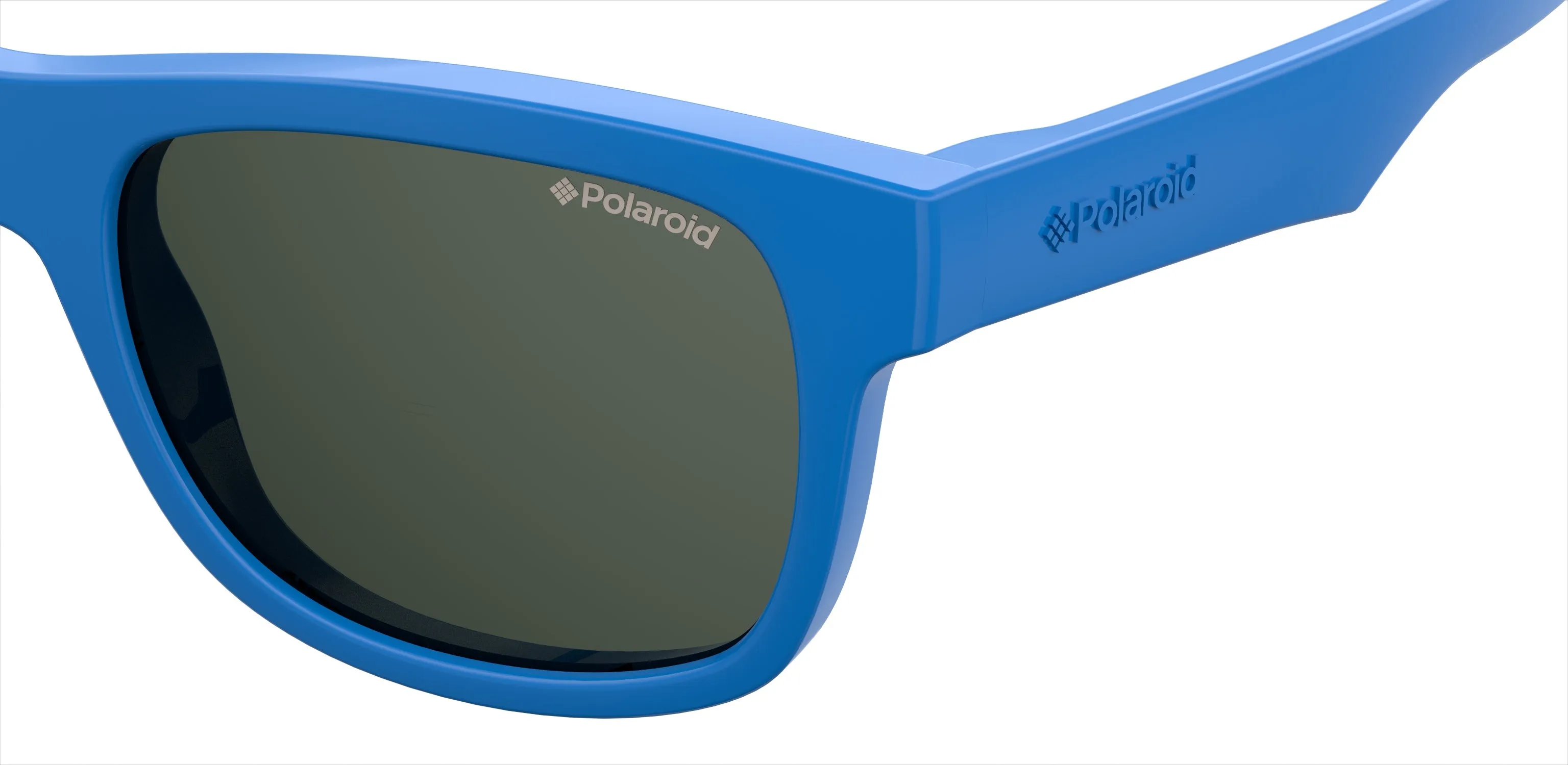 Polaroid PLD 8020/S/SM PJP/M9 Occhiali da sole bambino Plastica Blu Squadrata Polarizzata - immagine 3
