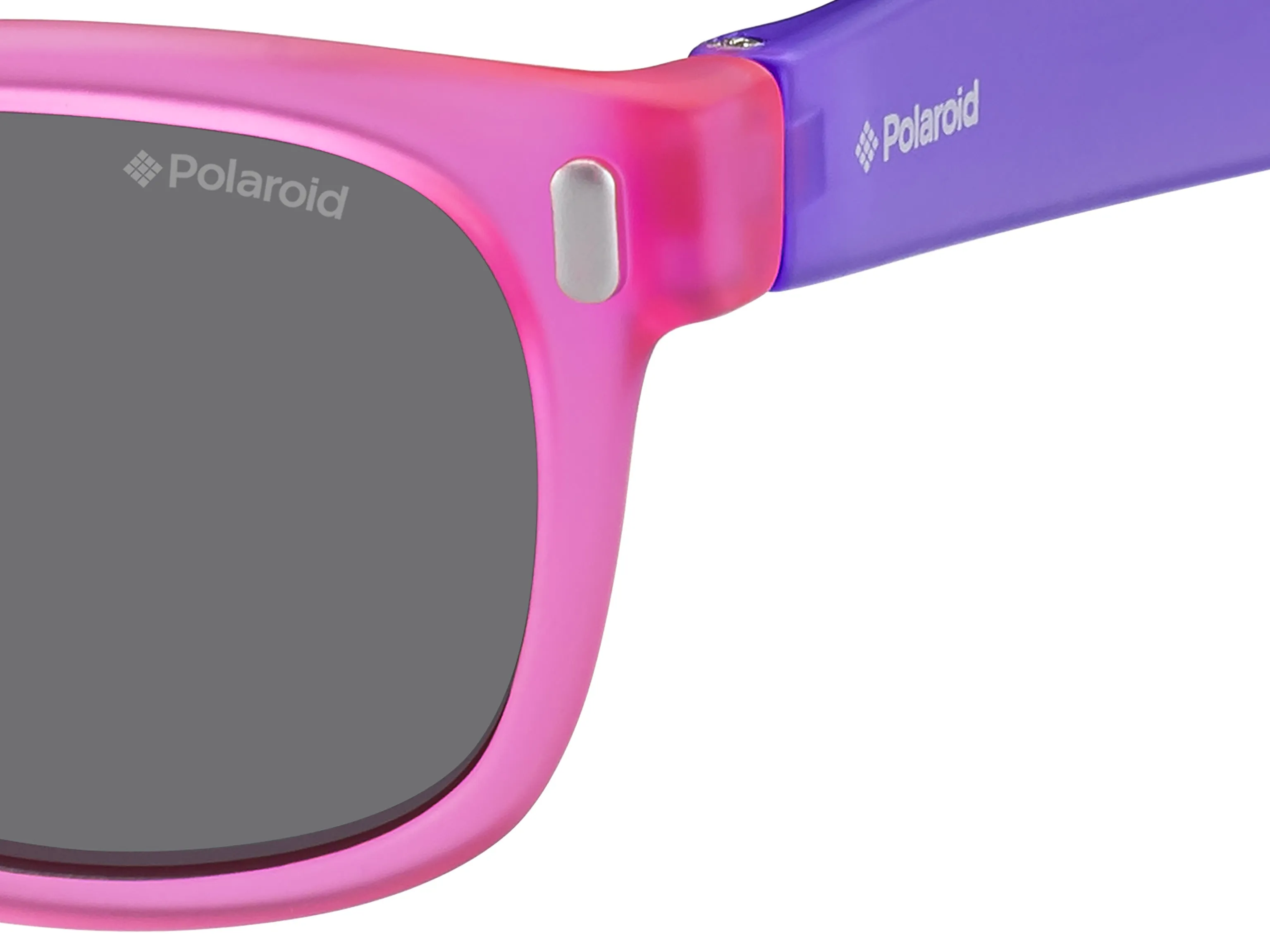 Polaroid P0115 IUB/Y2 Occhiali da sole bambino Plastica Rosa Squadrata Polarizzata - immagine 3