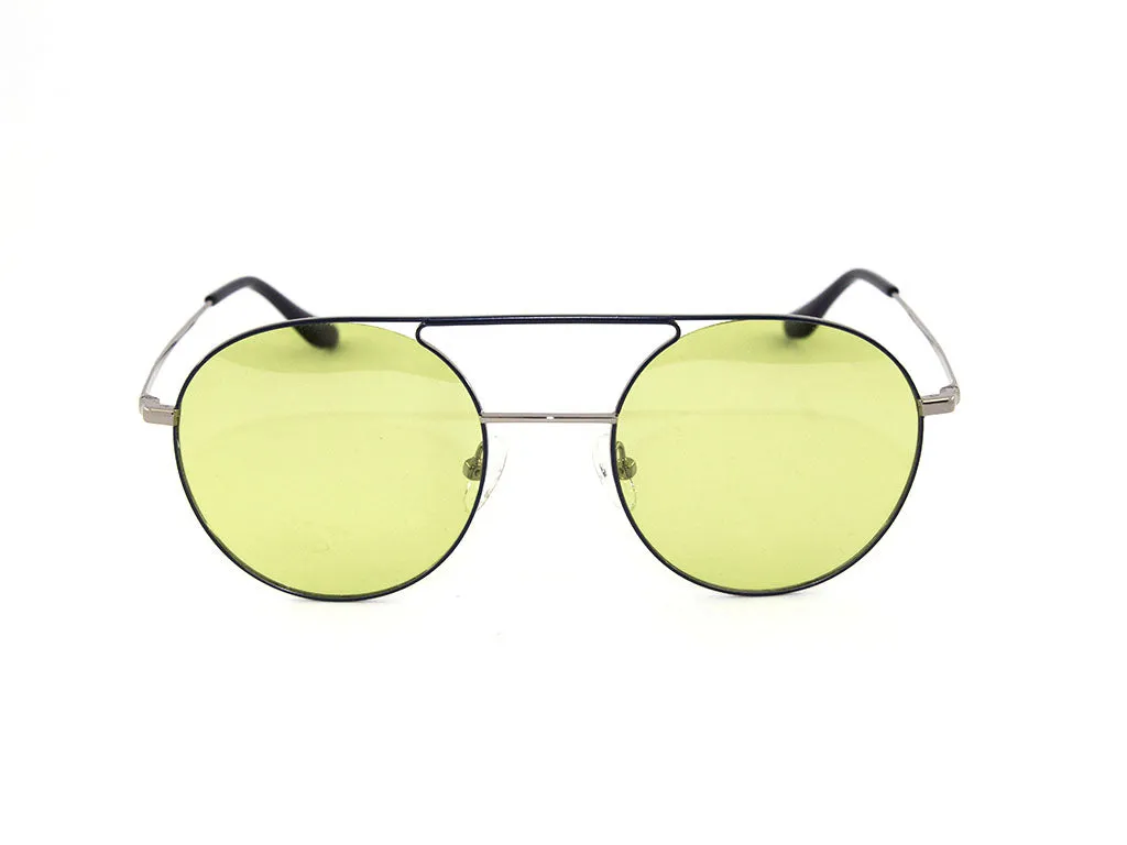 Exit+ Unisex EX375 C.0406 Occhiali da sole Metallo Canna di fucile Rotonda Normale - immagine 2