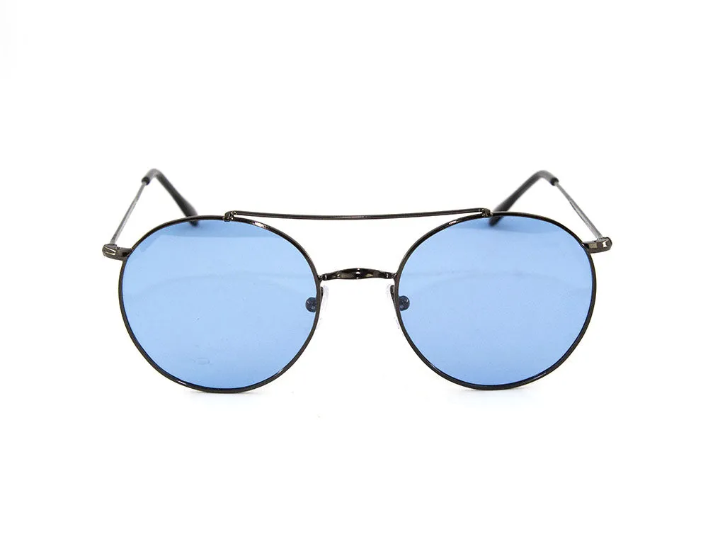 Exit+ Unisex EX362 C.04 Occhiali da sole Metallo Canna di fucile Rotonda Normale - immagine 2