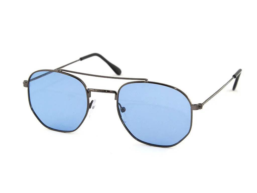 Exit+ Unisex EX361 C.04 Occhiali da sole Metallo Canna di fucile Geometrica Normale - immagine 1
