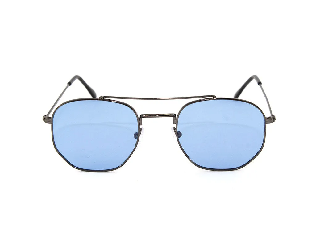 Exit+ Unisex EX361 C.04 Occhiali da sole Metallo Canna di fucile Geometrica Normale - immagine 2