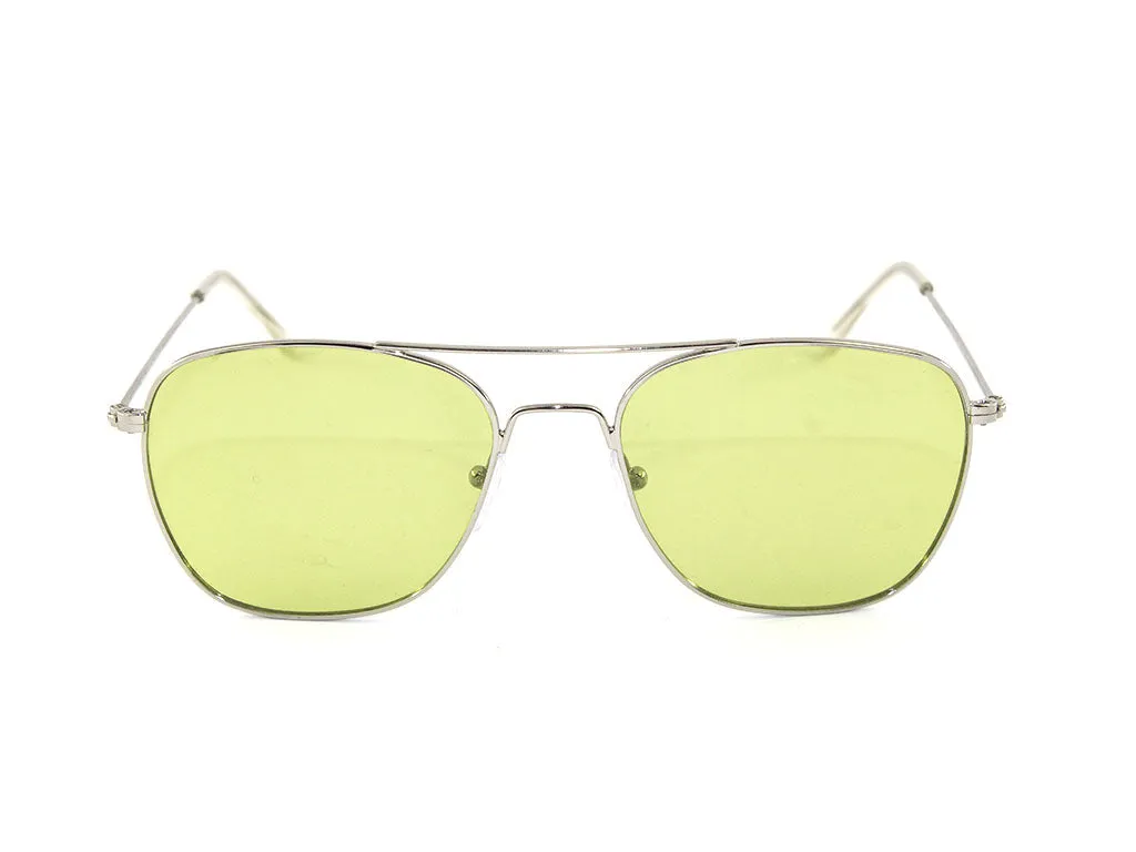 Exit+ Unisex EX360 C.02 Occhiali da sole Metallo Argento Squadrata Normale - immagine 2