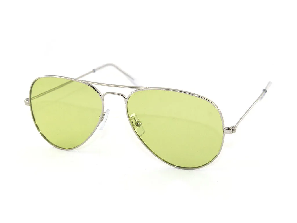 Exit+ Unisex EX358 C.02 Occhiali da sole Metallo Argento Pilot Normale - immagine 1
