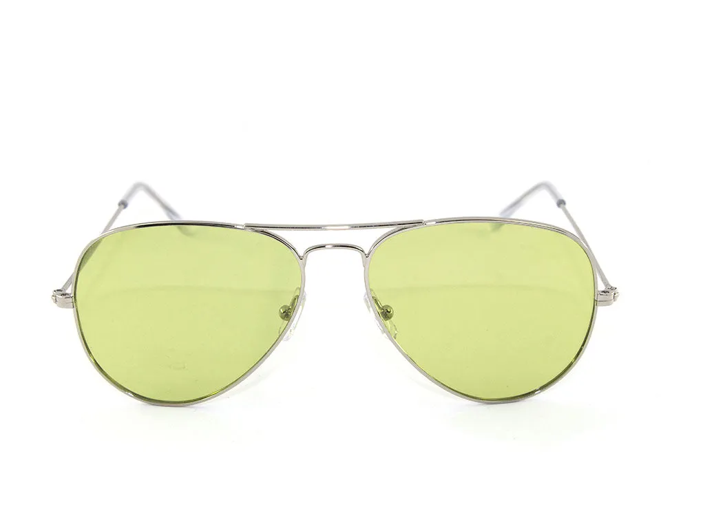 Exit+ Unisex EX358 C.02 Occhiali da sole Metallo Argento Pilot Normale - immagine 2