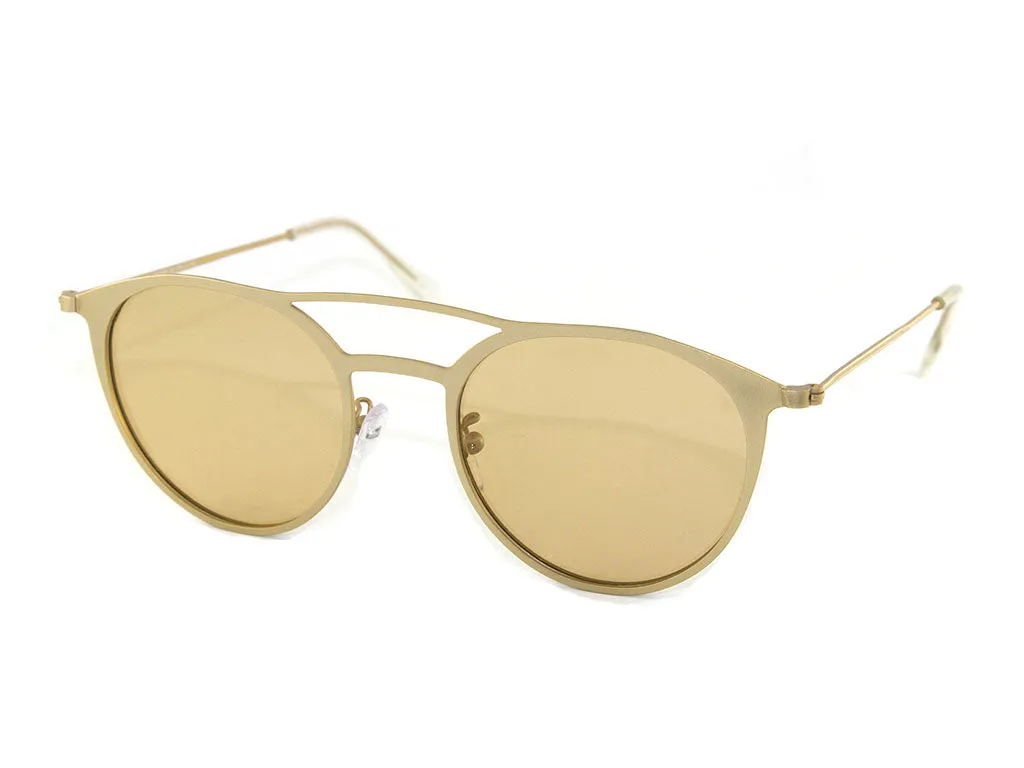 Exit+ Unisex EX356 C.01 Occhiali da sole Metallo Oro Pilot Normale - immagine 1