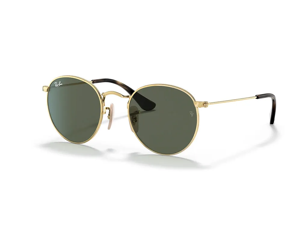 Ray - Ban RJ9547S JUNIOR ROUND 223/71 Occhiali da sole bambino Metallo Oro Verde Rotonda Normale - immagine 1