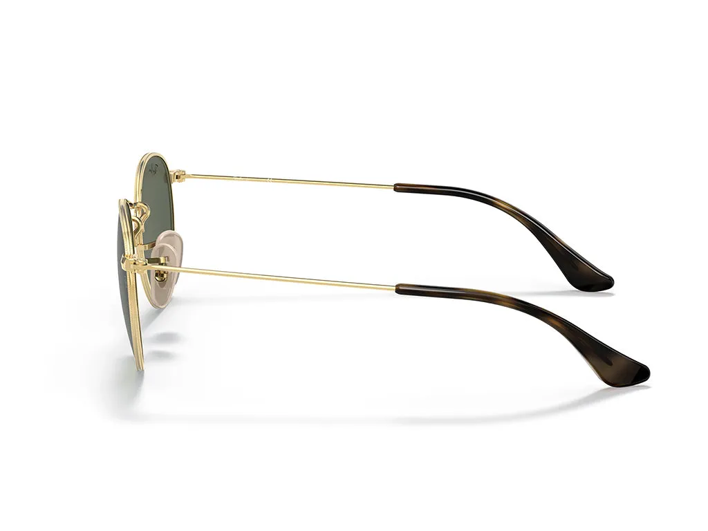 Ray - Ban RJ9547S JUNIOR ROUND 223/71 Occhiali da sole bambino Metallo Oro Verde Rotonda Normale - immagine 3