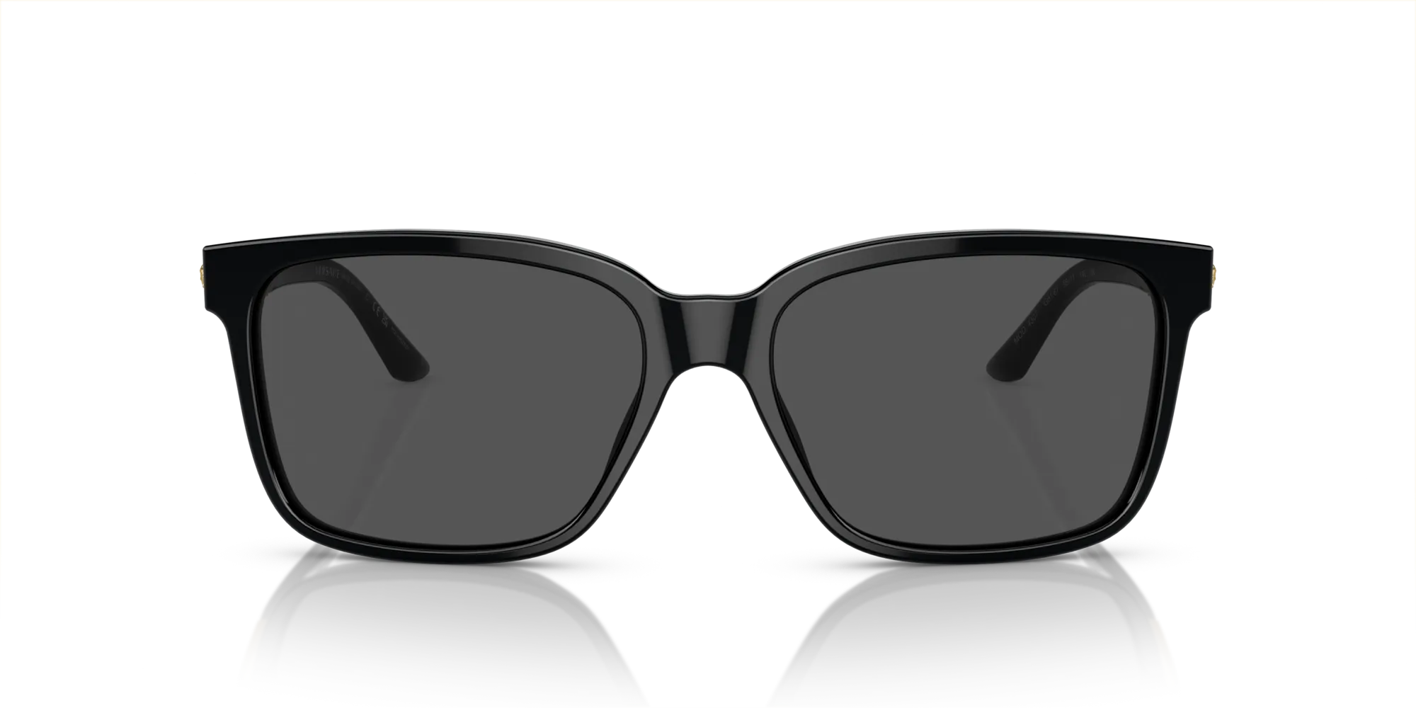 Versace VE4307 GB1/87 Occhiali da sole Acetato Nero Grigio Squadrata Normale - immagine 3