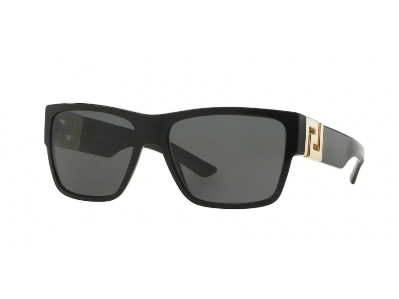 Versace VE4296 GB1/87 Occhiali da sole Acetato Nero Grigio Squadrata Normale - immagine 1