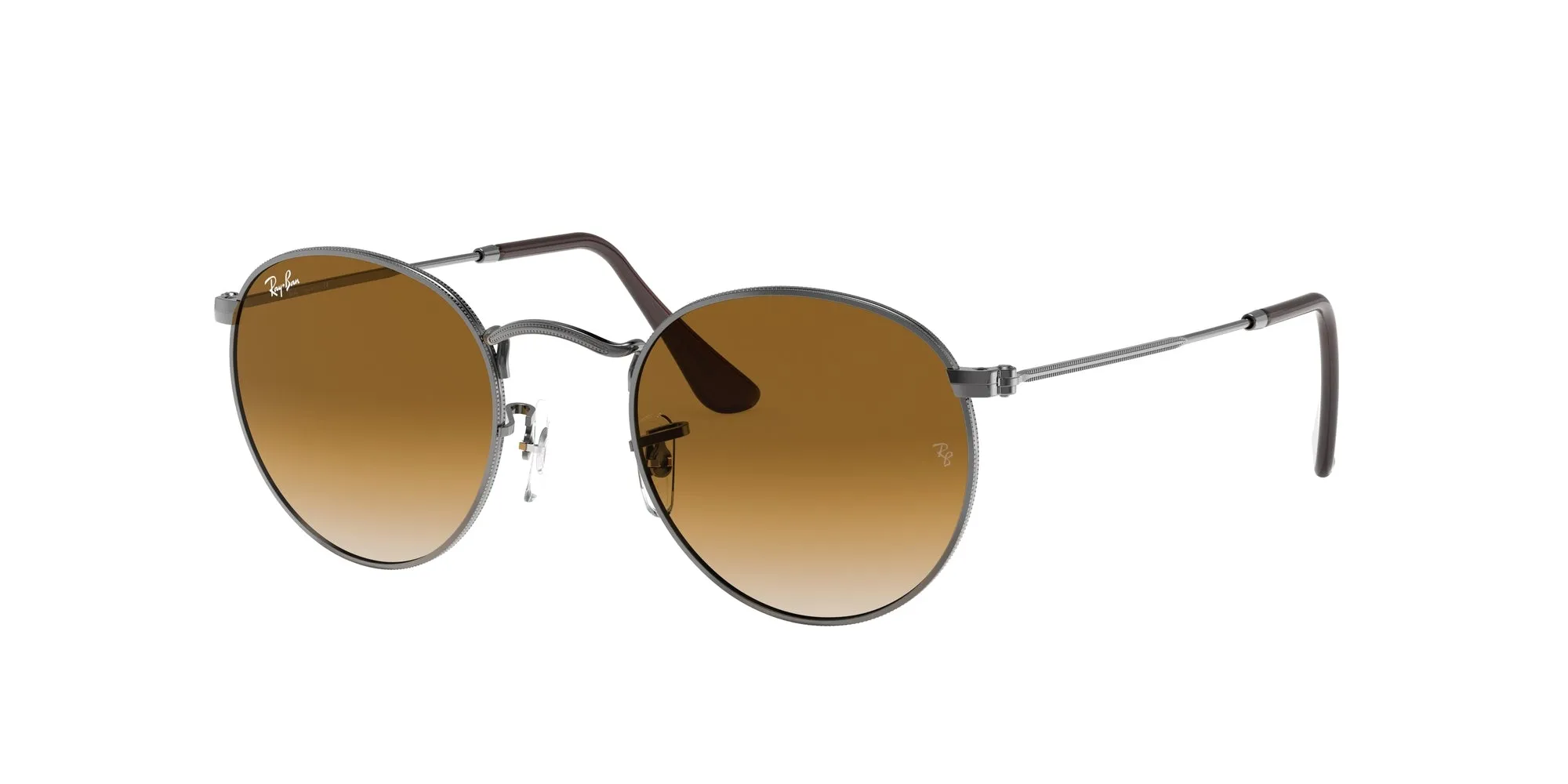 Ray - Ban RB3447N ROUND METAL 004/51 Occhiali da sole Metallo Grigio Rotonda Normale Sfumato - immagine 1