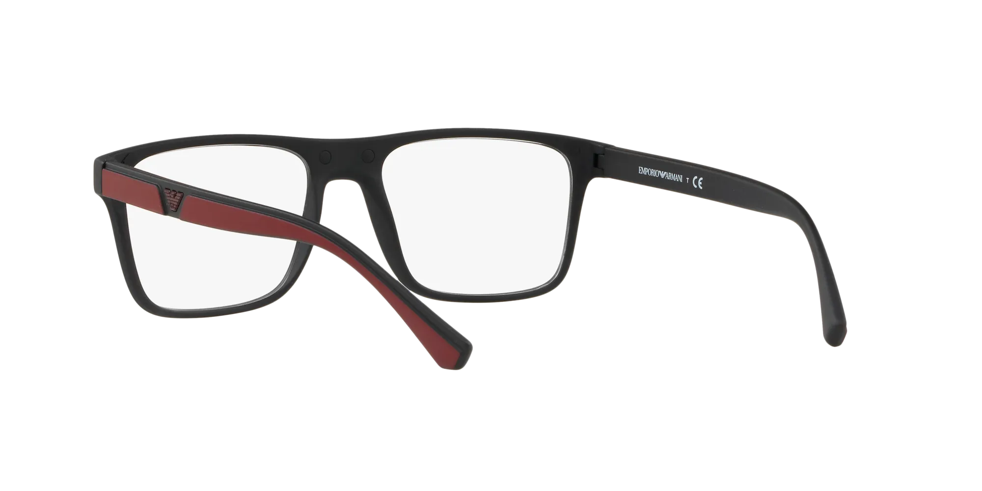 Emporio Armani EA4115 50421W Occhiali da sole Iniettato Nero Trasparente Squadrata Normale - immagine 4