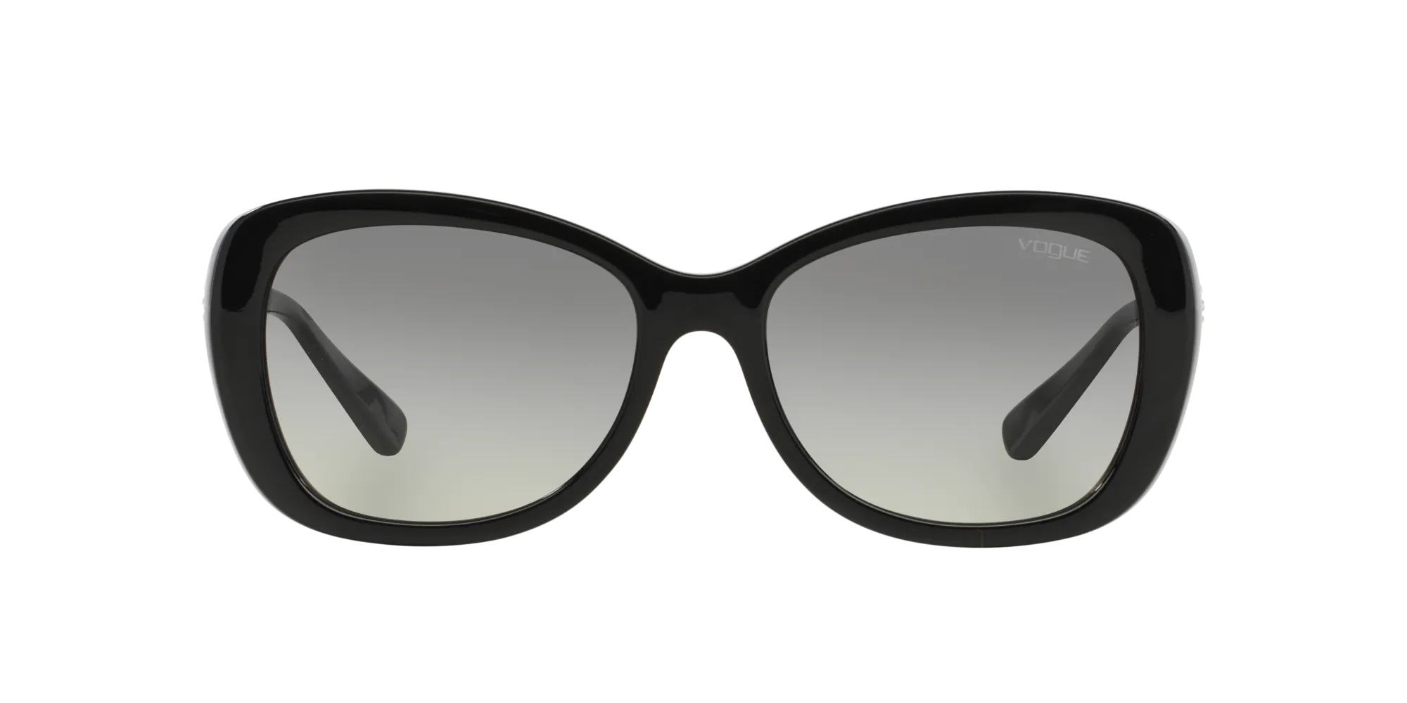 VOGUE EYEWEAR VO2943SB W44/11 Occhiali da sole Iniettato Nero Grigio Farfalla Normale Sfumato - immagine 2