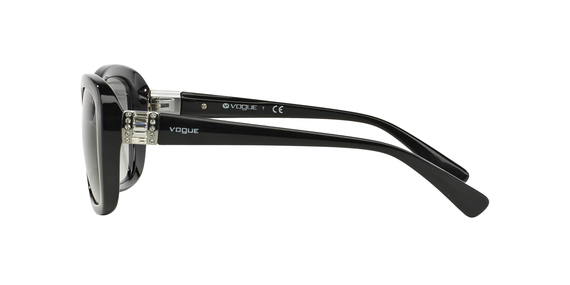 VOGUE EYEWEAR VO2943SB W44/11 Occhiali da sole Iniettato Nero Grigio Farfalla Normale Sfumato - immagine 3
