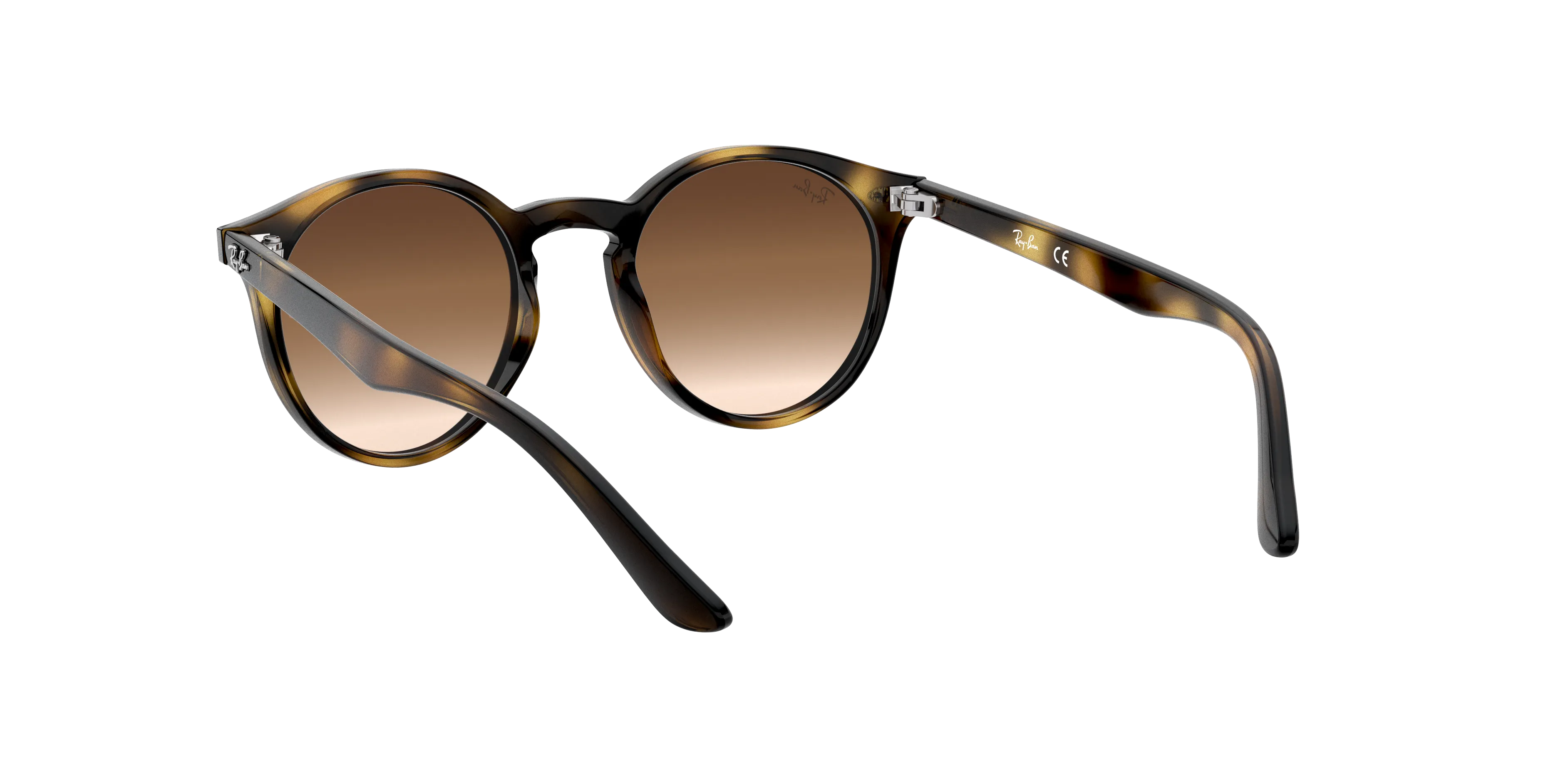 Ray - Ban RJ9064S 152/13 Occhiali da sole bambino Iniettato Tartaruga Marrone Pantos Normale - immagine 4