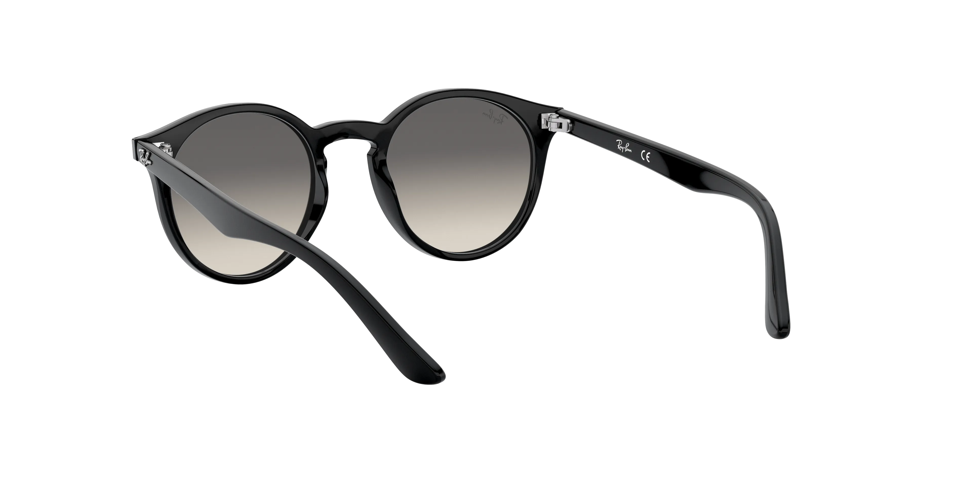 Ray - Ban RJ9064S 100/11 Occhiali da sole bambino Iniettato Nero Grigio Pantos Normale - immagine 4