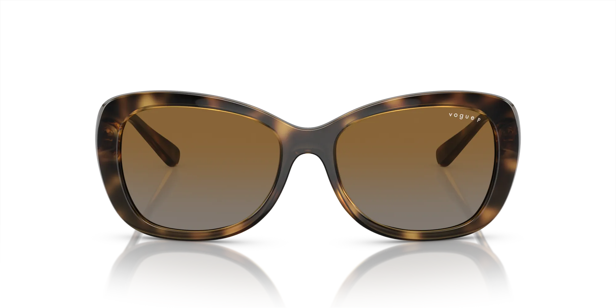 VOGUE EYEWEAR VO2943SB W656T5 Occhiali da sole Iniettato Marrone Marrone Farfalla Polarizzata Sfumato - immagine 3