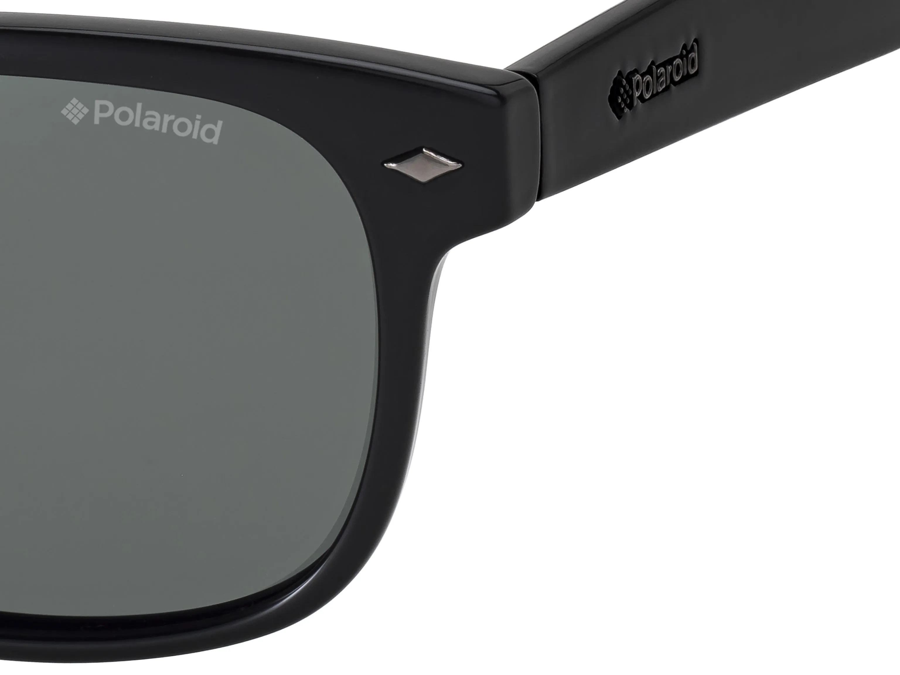 Polaroid PLD 1015/S D28/Y2 Occhiali da sole Plastica Nero Squadrata Polarizzata - immagine 3