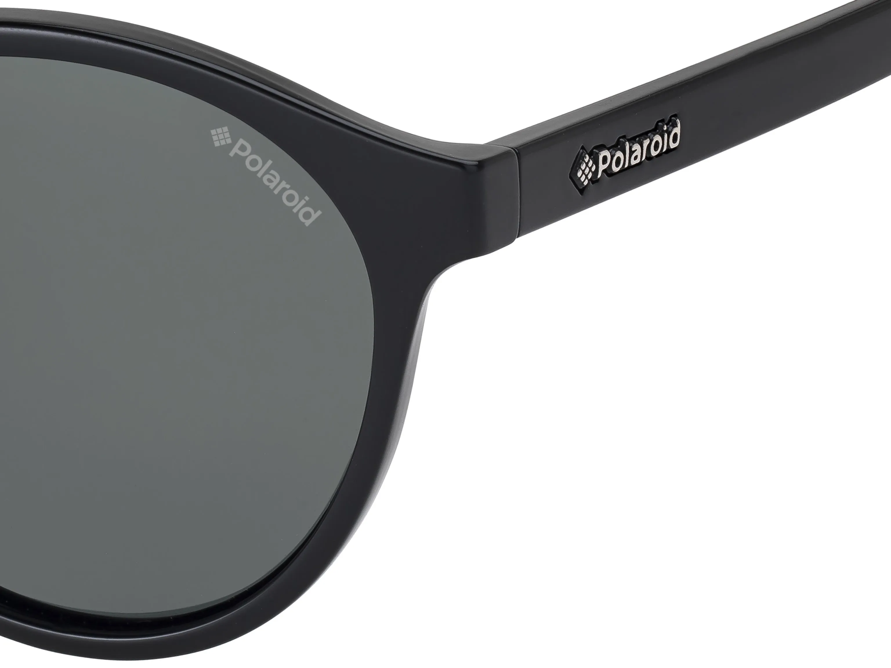 Polaroid PLD 1013/S D28/Y2 Occhiali da sole Plastica Nero Rotonda Polarizzata - immagine 3