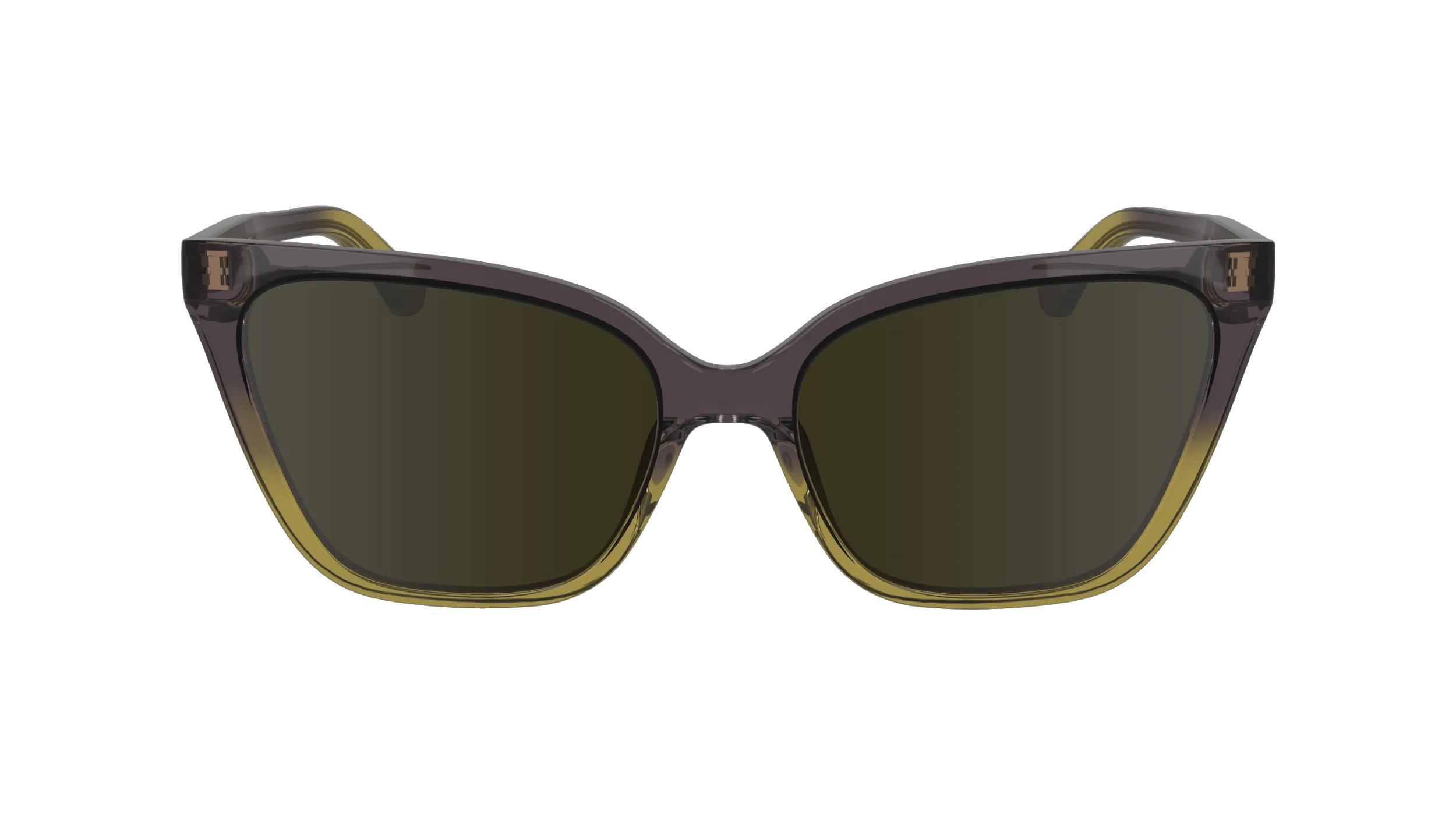 Calvin Klein CK24507S 516 Occhiali da sole Bio-iniettato Viola Marrone Cat Eye Normale Normale - immagine 3