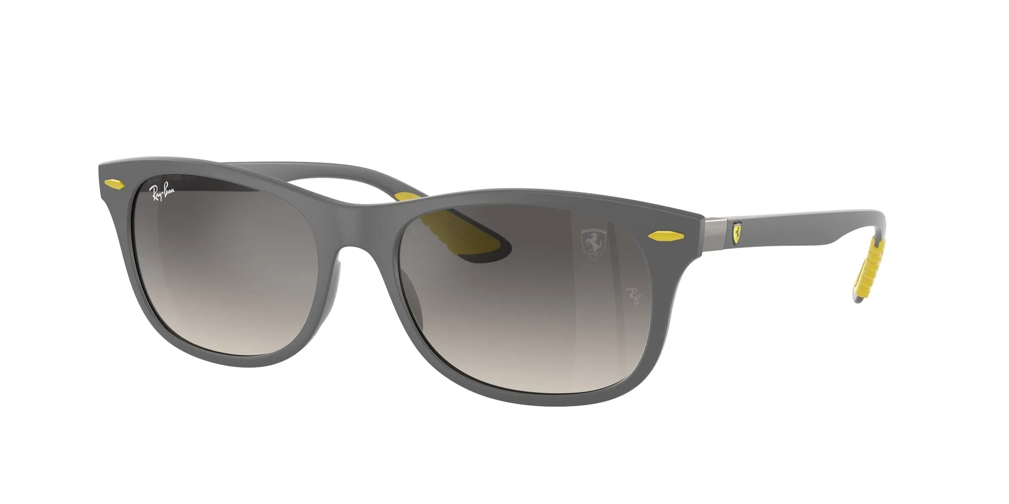 Ray - Ban RB4607M F60811 Occhiali da sole Peek Grigio Grigio Squadrata Normale Sfumato - immagine 1