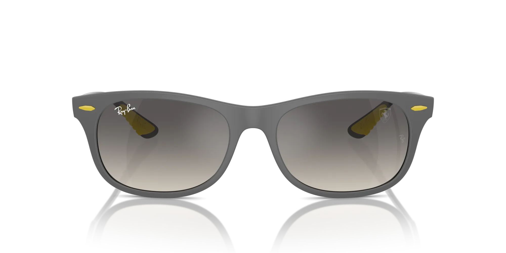 Ray - Ban RB4607M F60811 Occhiali da sole Peek Grigio Grigio Squadrata Normale Sfumato - immagine 3