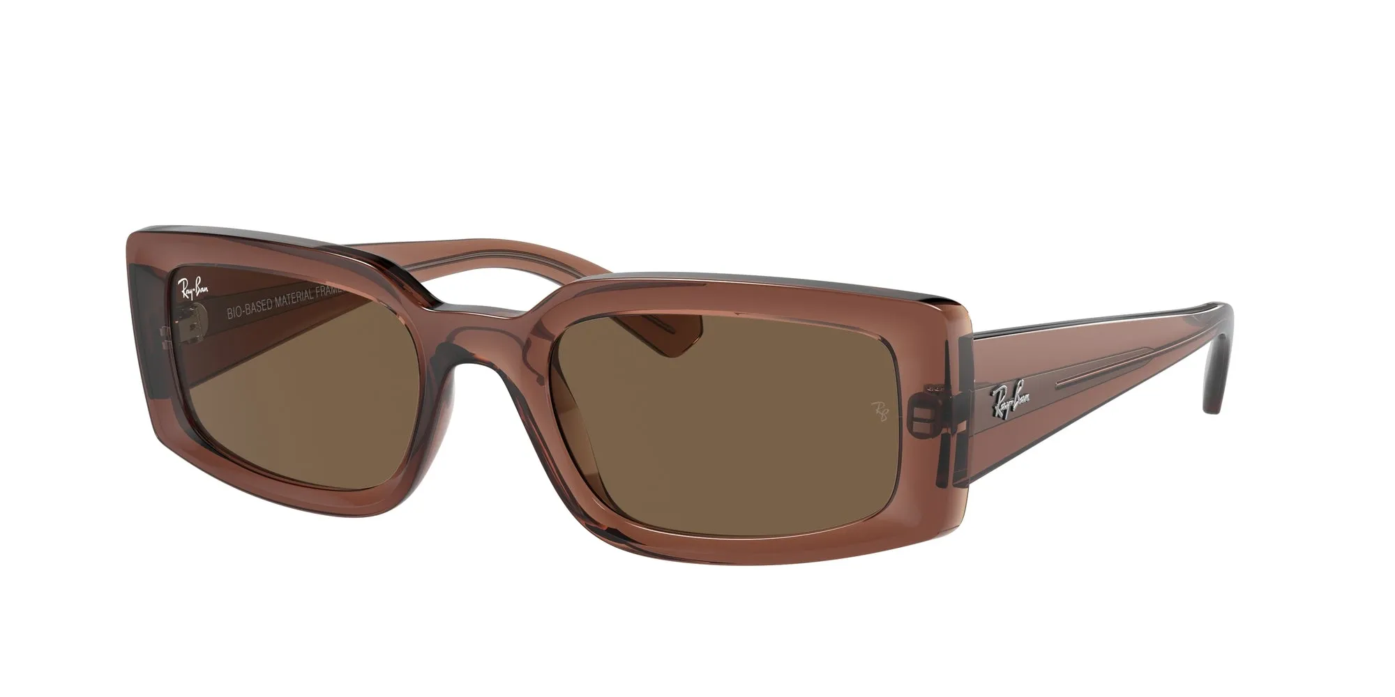 Ray - Ban RB4395 KILIANE 667873 Occhiali da sole Acetato Marrone Marrone Pillow Normale - immagine 1