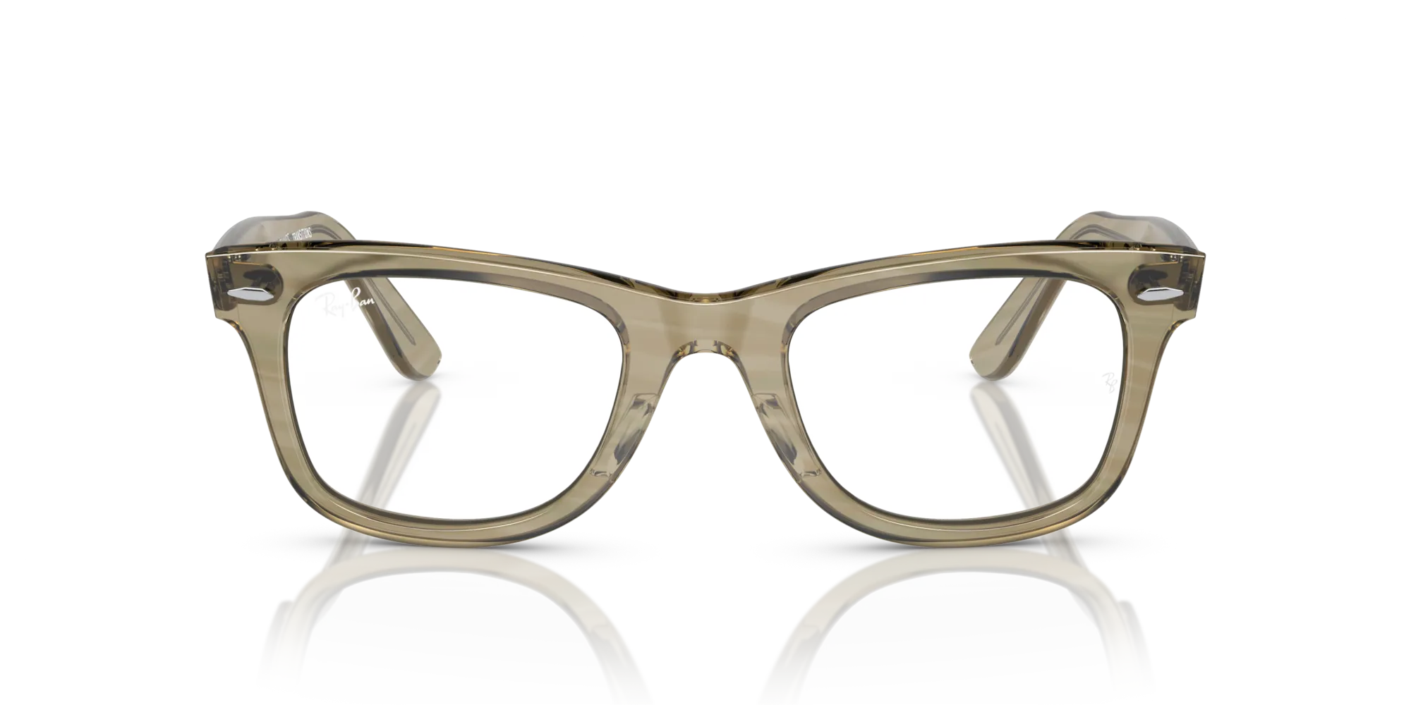 Ray - Ban RB2140 WAYFARER 1387GG Occhiali da sole Acetato Grigio Blu Squadrata Fotocromatiche - immagine 3