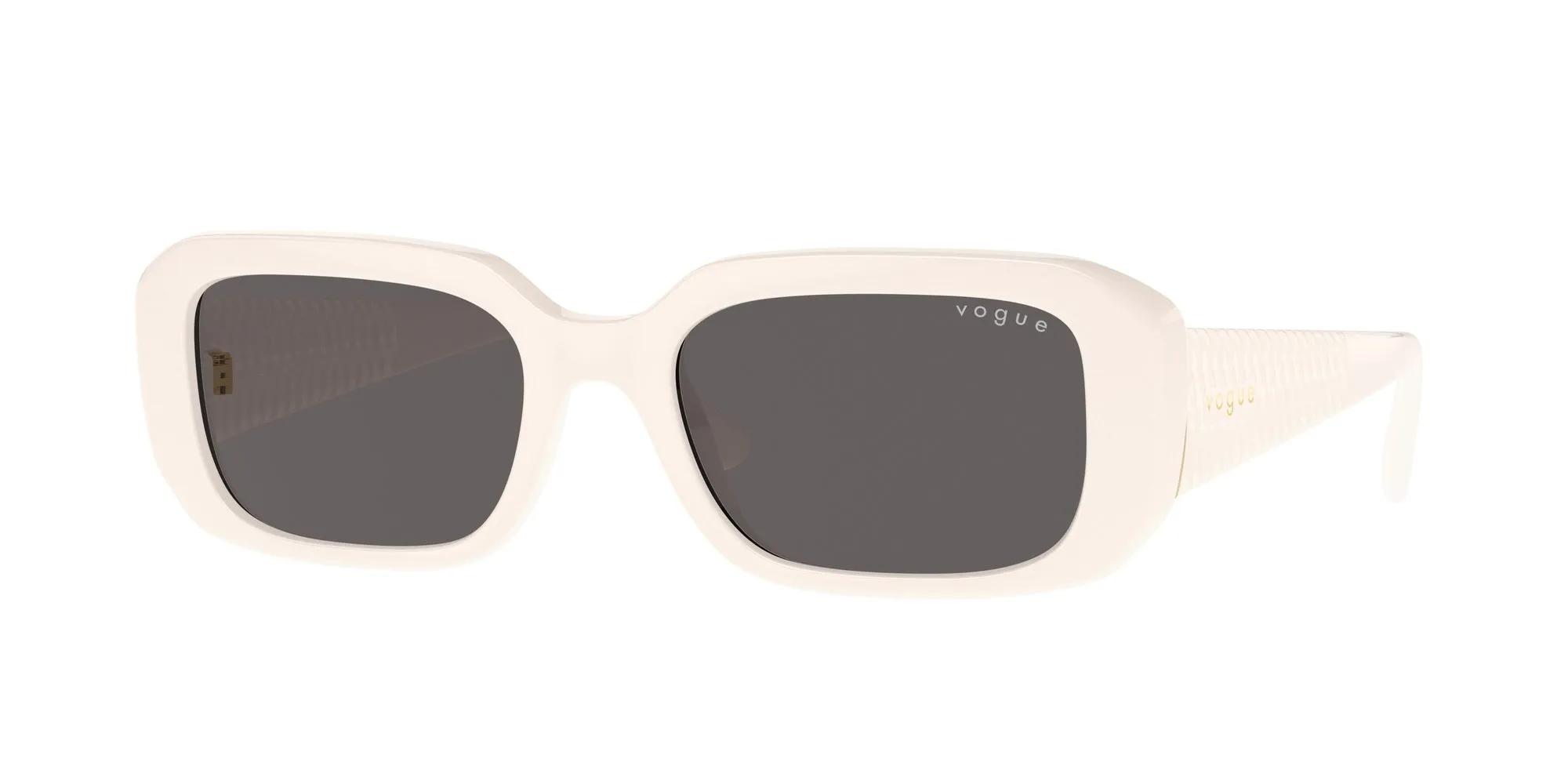 VOGUE EYEWEAR VO5565S 312487 Occhiali da sole Nylon Bianco Grigio Pillow Normale - immagine 1