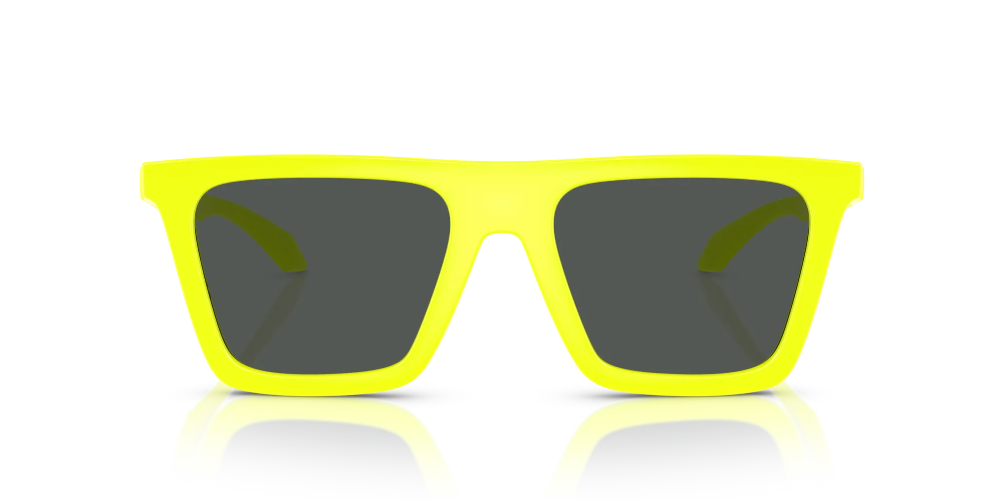Versace VE4468U 544987 Occhiali da sole Nylon Giallo Grigio Squadrata Normale - immagine 3