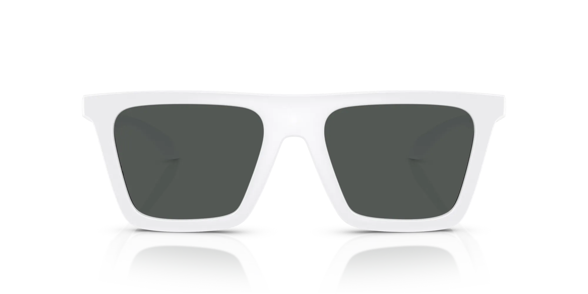Versace VE4468U 314/87 Occhiali da sole Nylon Bianco Grigio Squadrata Normale - immagine 3