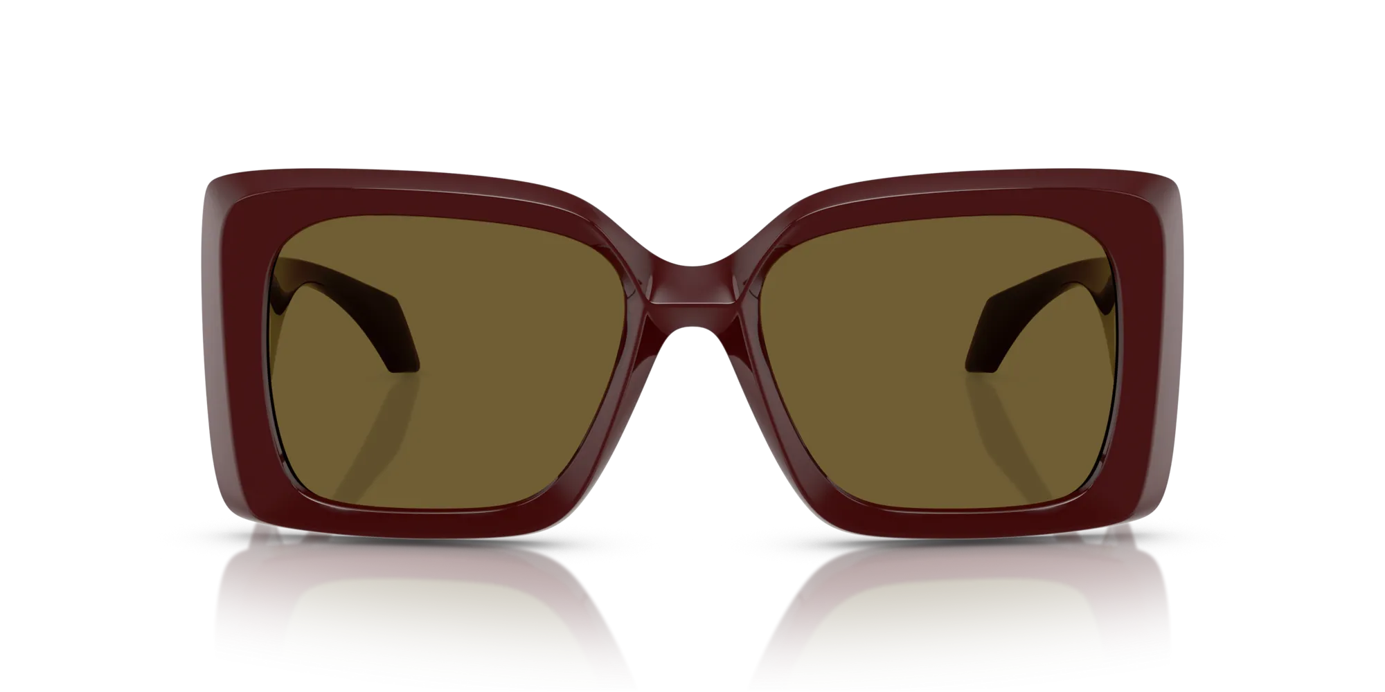 Versace VE4467U 546473 Occhiali da sole Nylon Rosso Grigio Geometrica Normale - immagine 3