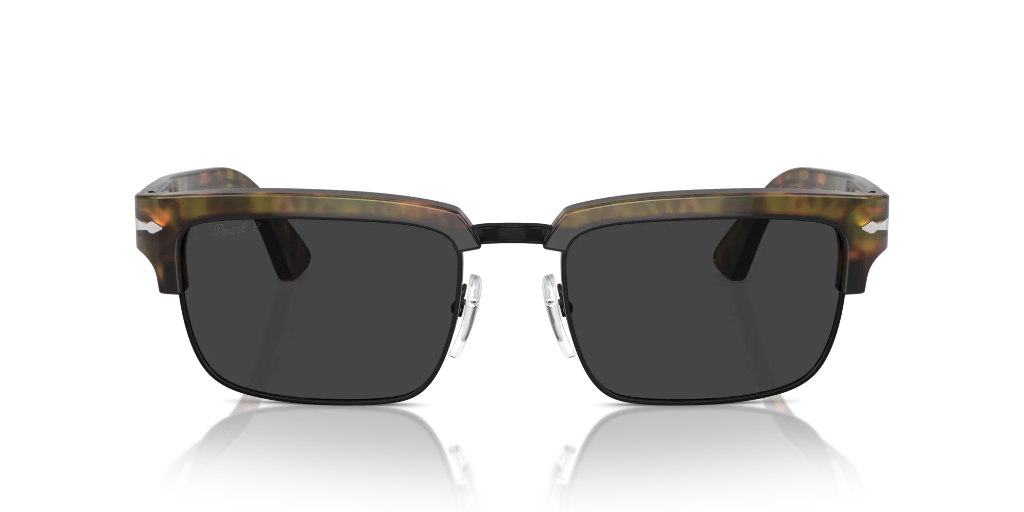Persol PO3354S 108/48 Occhiali da sole Acetato Tartaruga Grigio Squadrata Polarizzata - immagine 3
