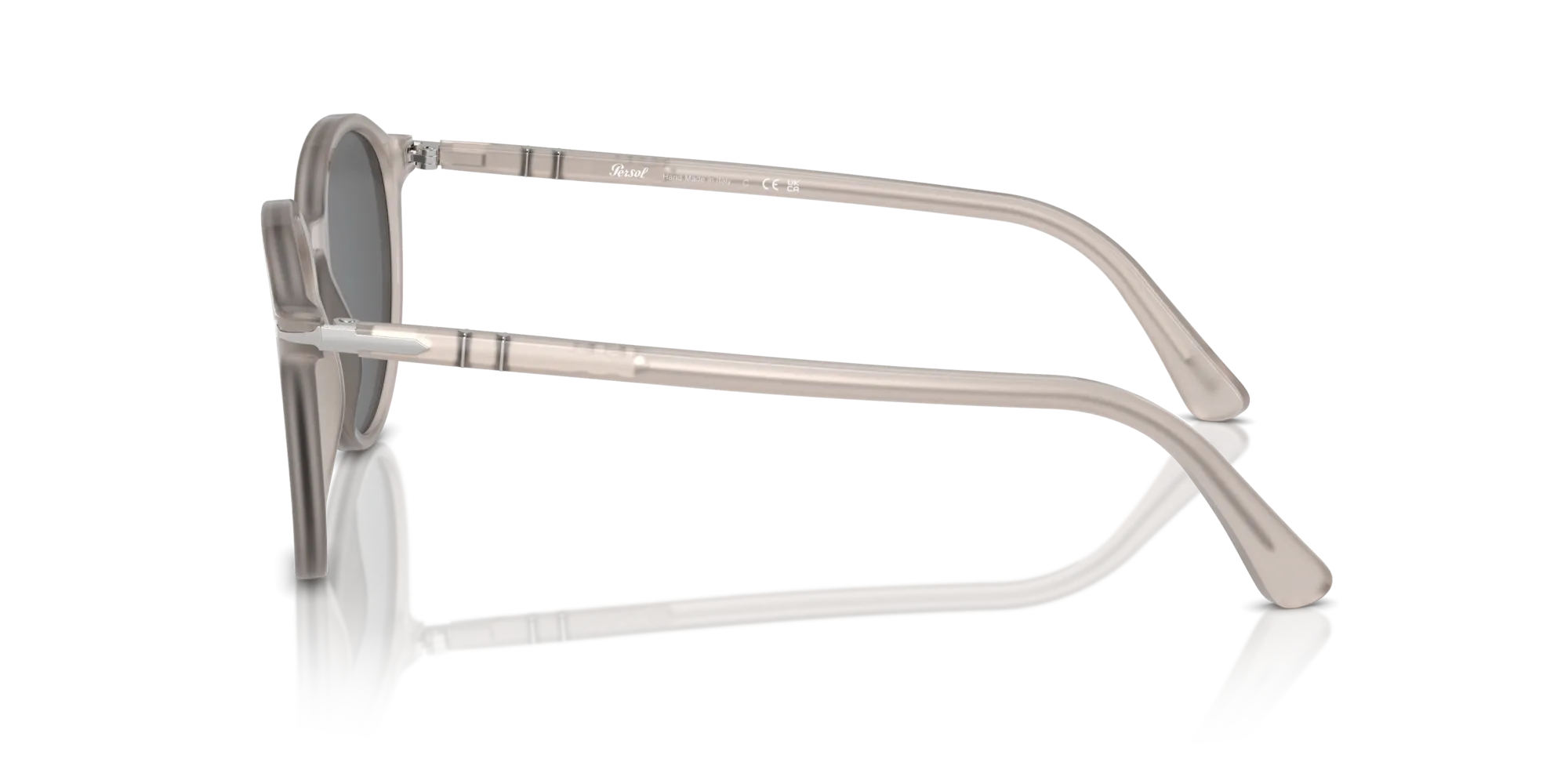 Persol PO3350S 1203B1 Occhiali da sole Acetato Grigio Grigio Pantos Normale - immagine 4
