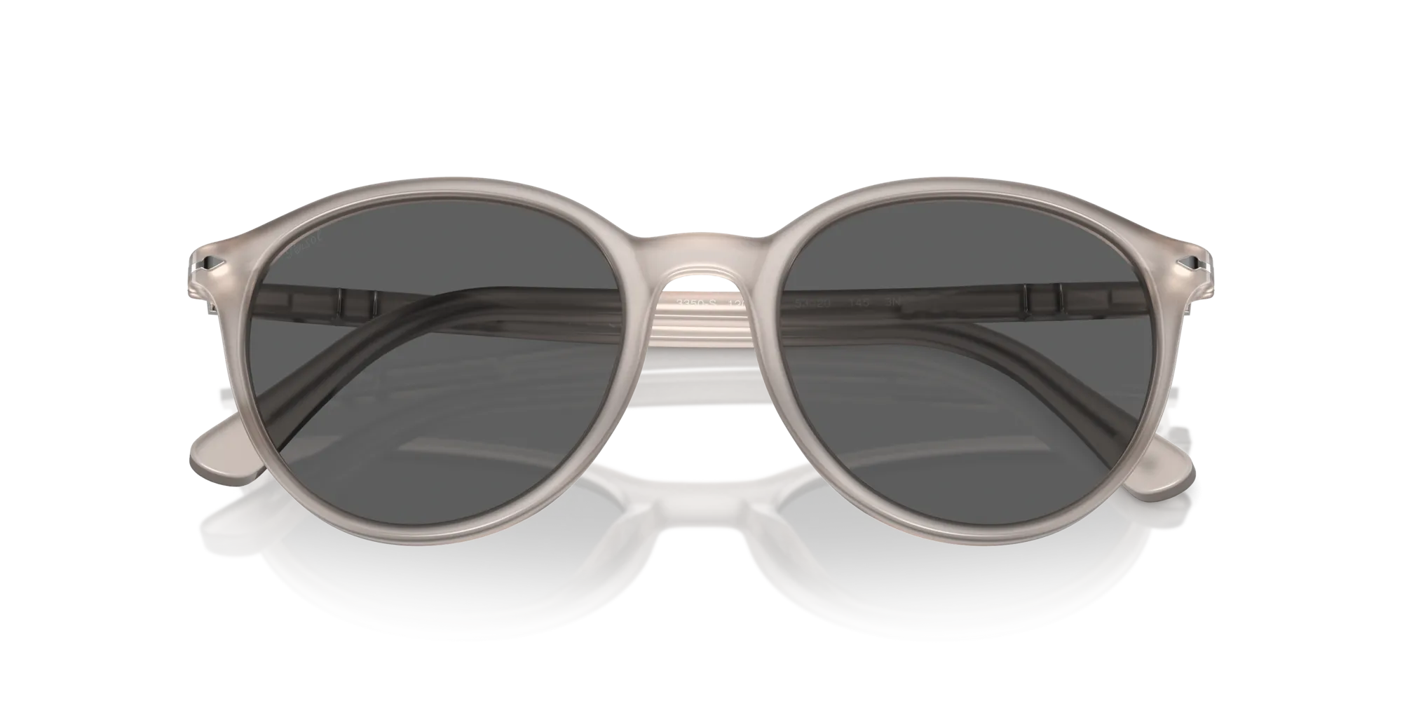 Persol PO3350S 1203B1 Occhiali da sole Acetato Grigio Grigio Pantos Normale - immagine 2
