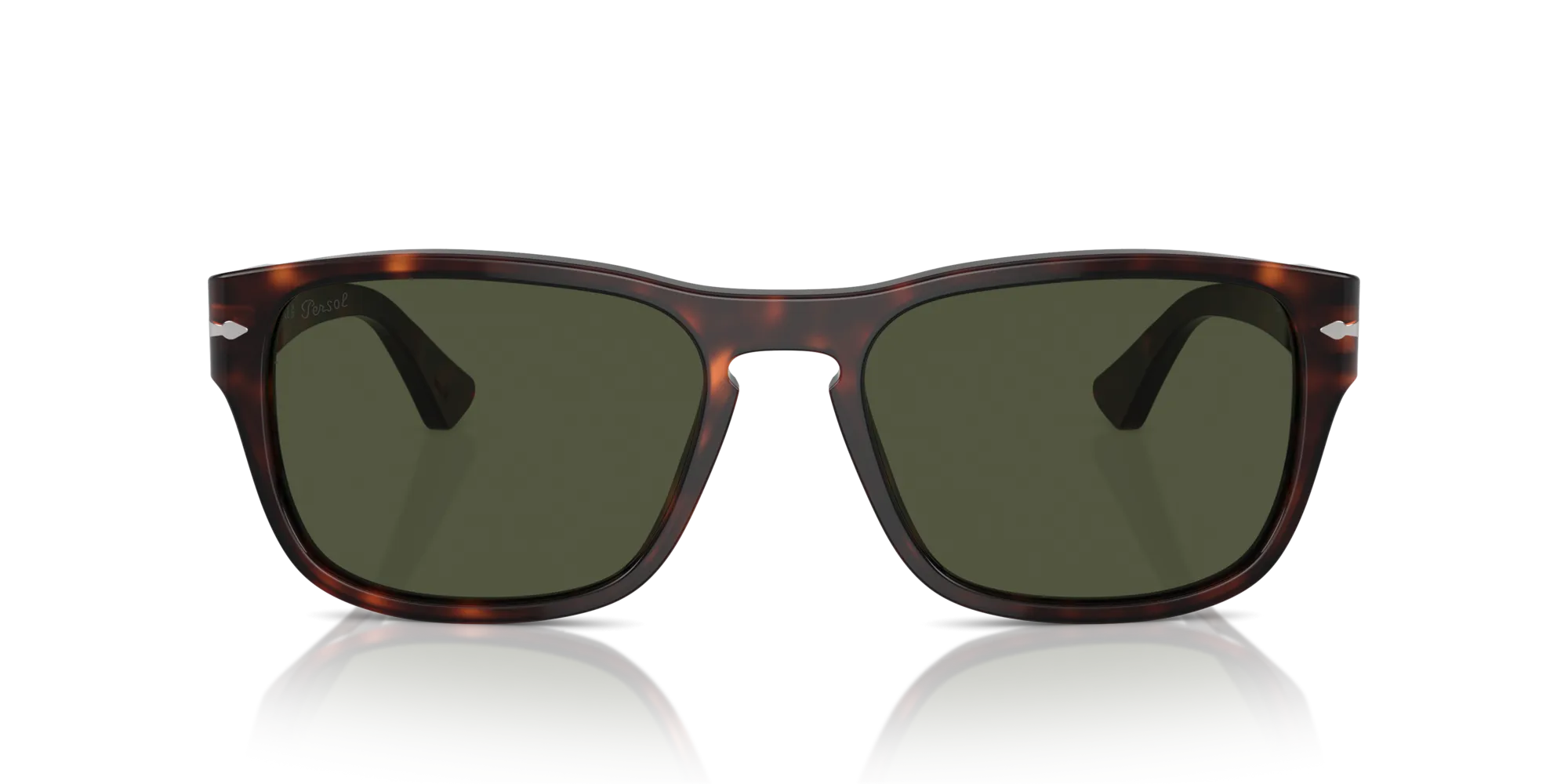 Persol PO3341S 24/31 Occhiali da sole Acetato Tartaruga Verde Pillow Normale - immagine 3