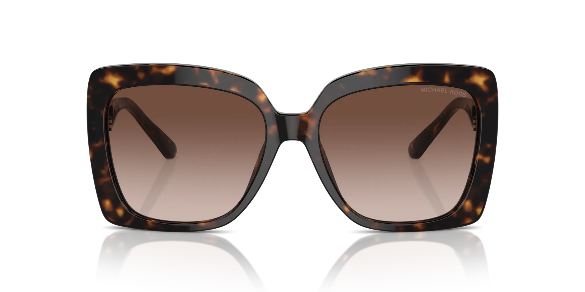 Michael Kors MK2213 NICE 300613 Occhiali da sole Acetato Tartaruga Marrone Squadrata Normale Sfumato - immagine 3