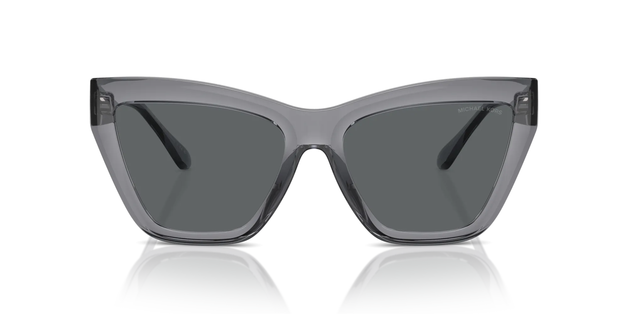 Michael Kors MK2211U DUBAI 397087 Occhiali da sole Iniettato Blu Grigio Cat Eye Normale - immagine 3