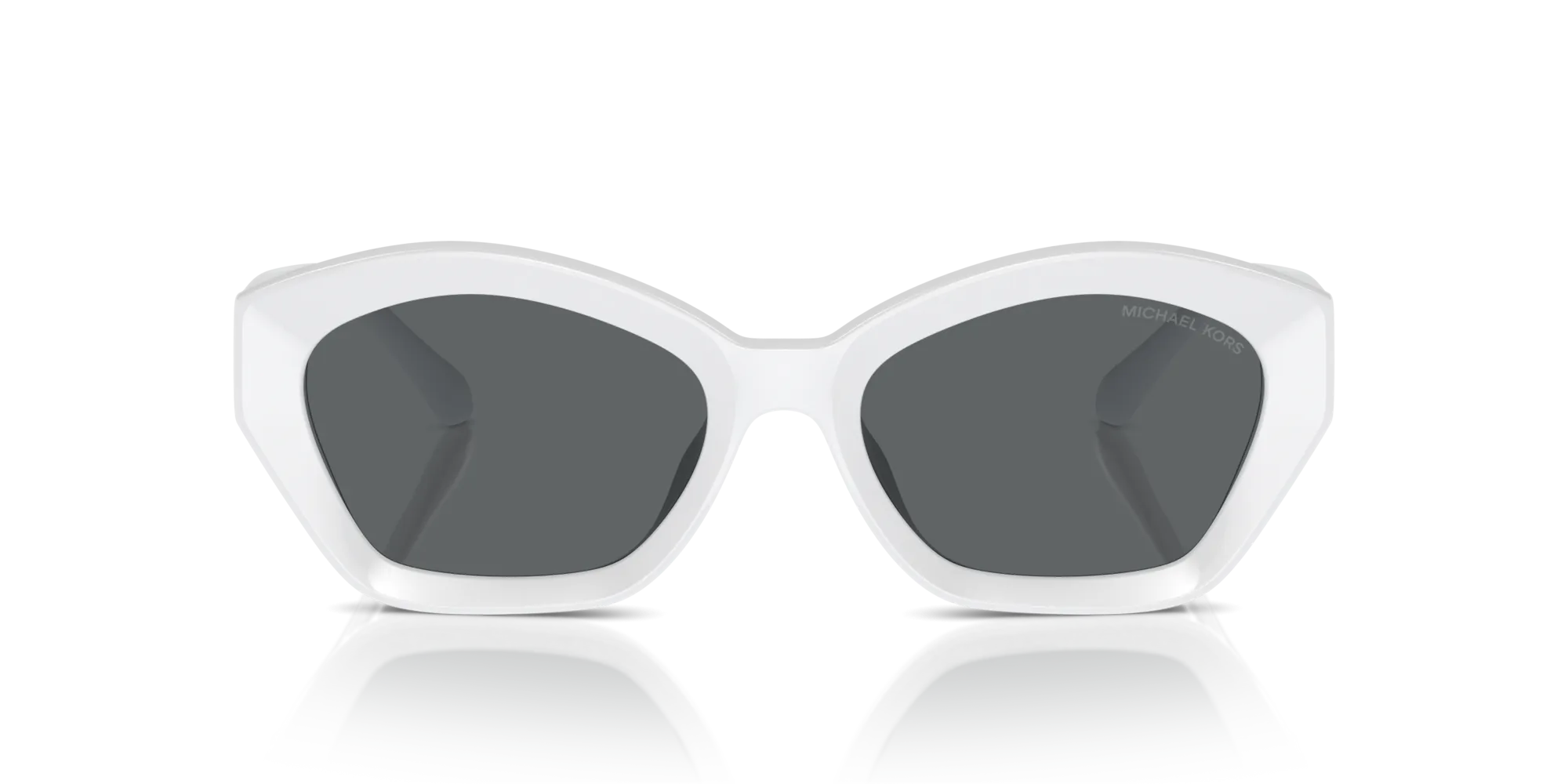 Michael Kors MK2209U BEL AIR 310087 Occhiali da sole Iniettato Bianco Grigio Geometrica Normale - immagine 3